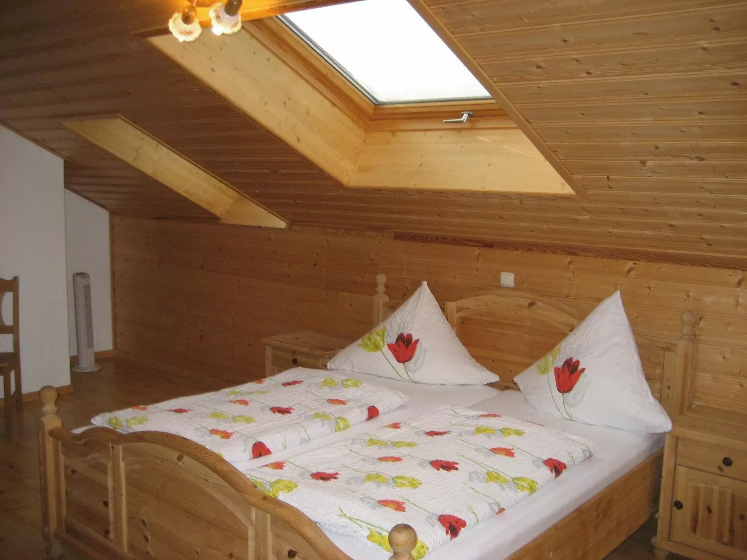 Bed in Hotel Brückenmühle