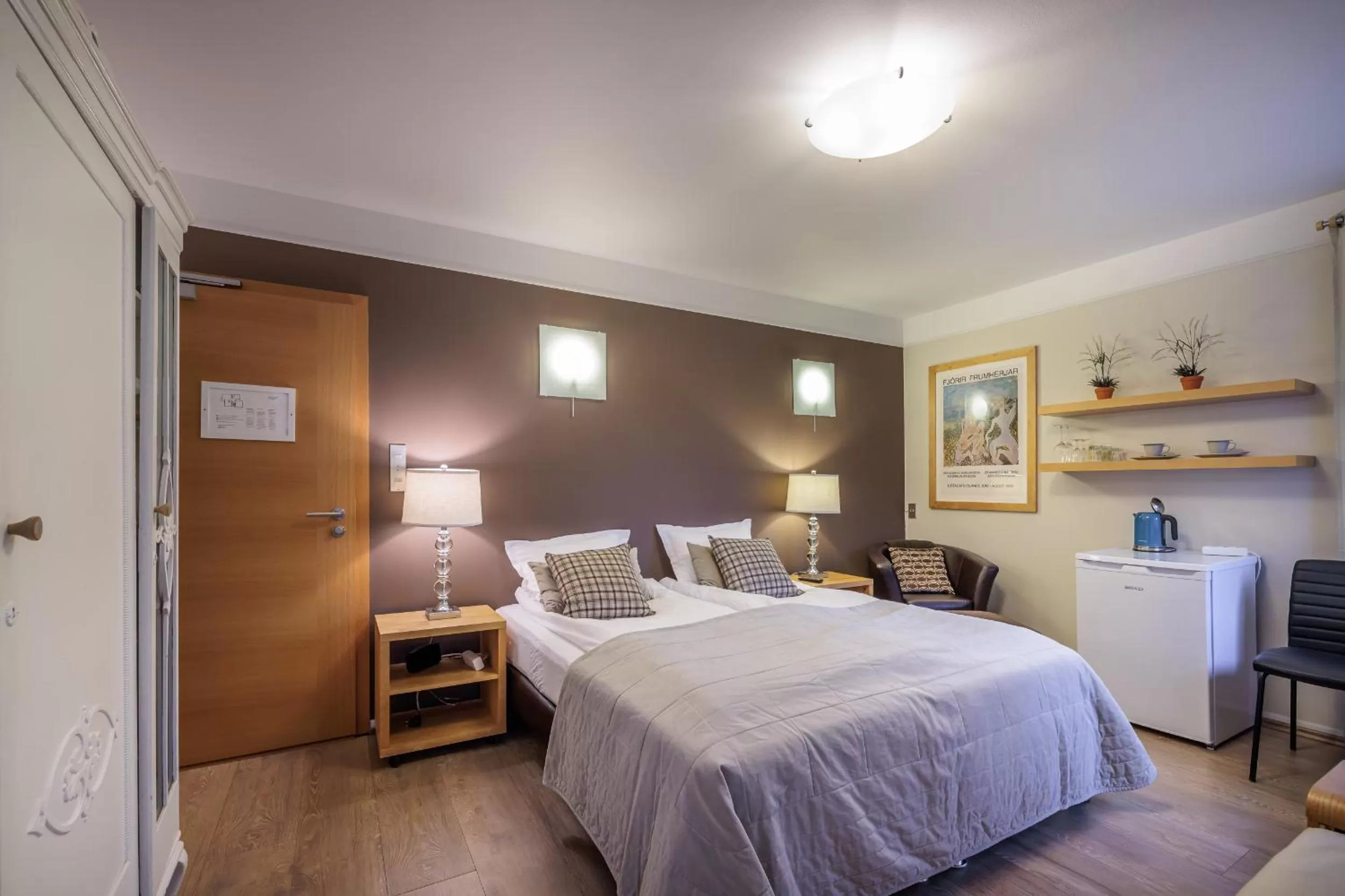 Bedroom in Snorri's Guesthouse