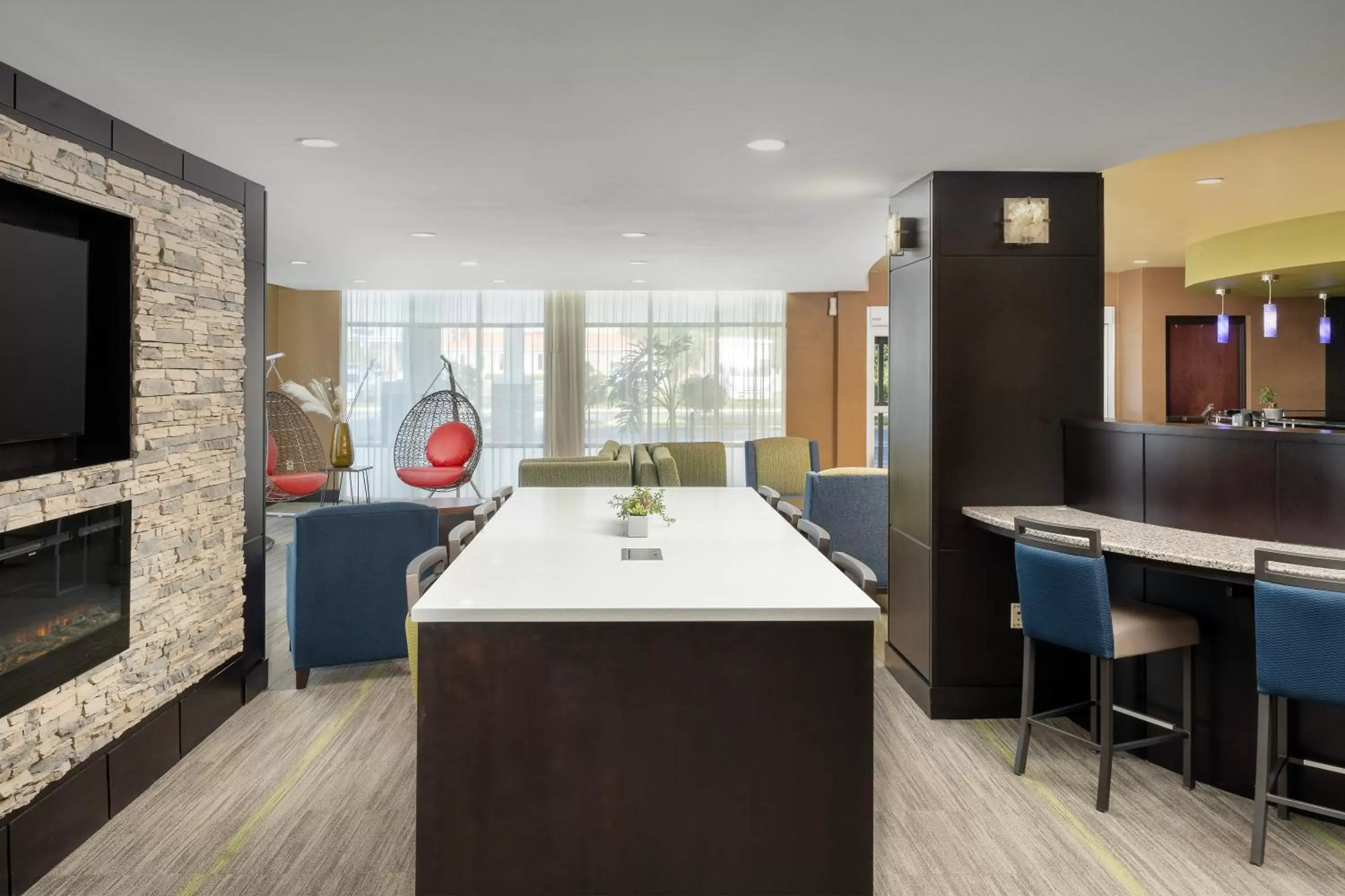 Lobby or reception in Comfort Suites Lake City Lobby or reception in Comfort Suites Lake City