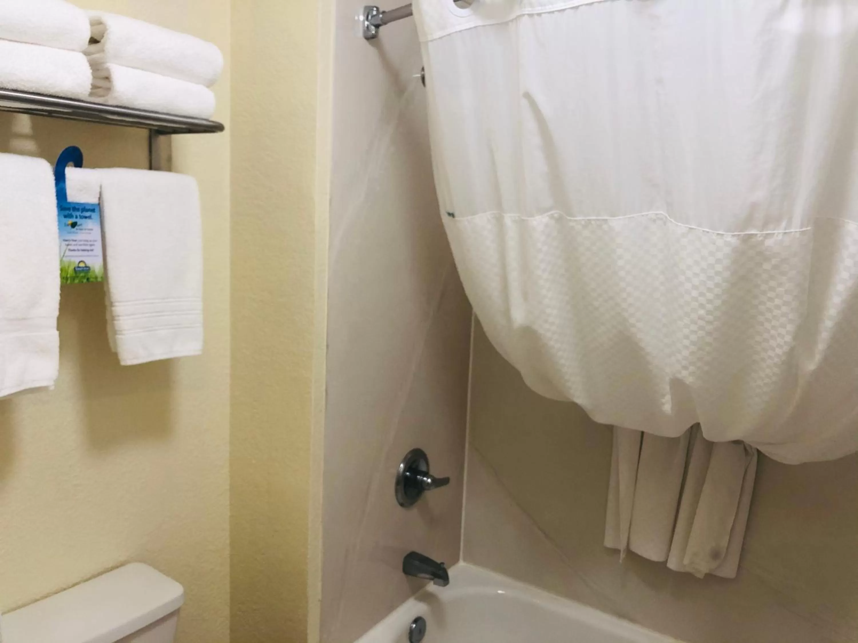 Shower in Days Inn & Suites by Wyndham Navarre - near Beaches Hurlburt