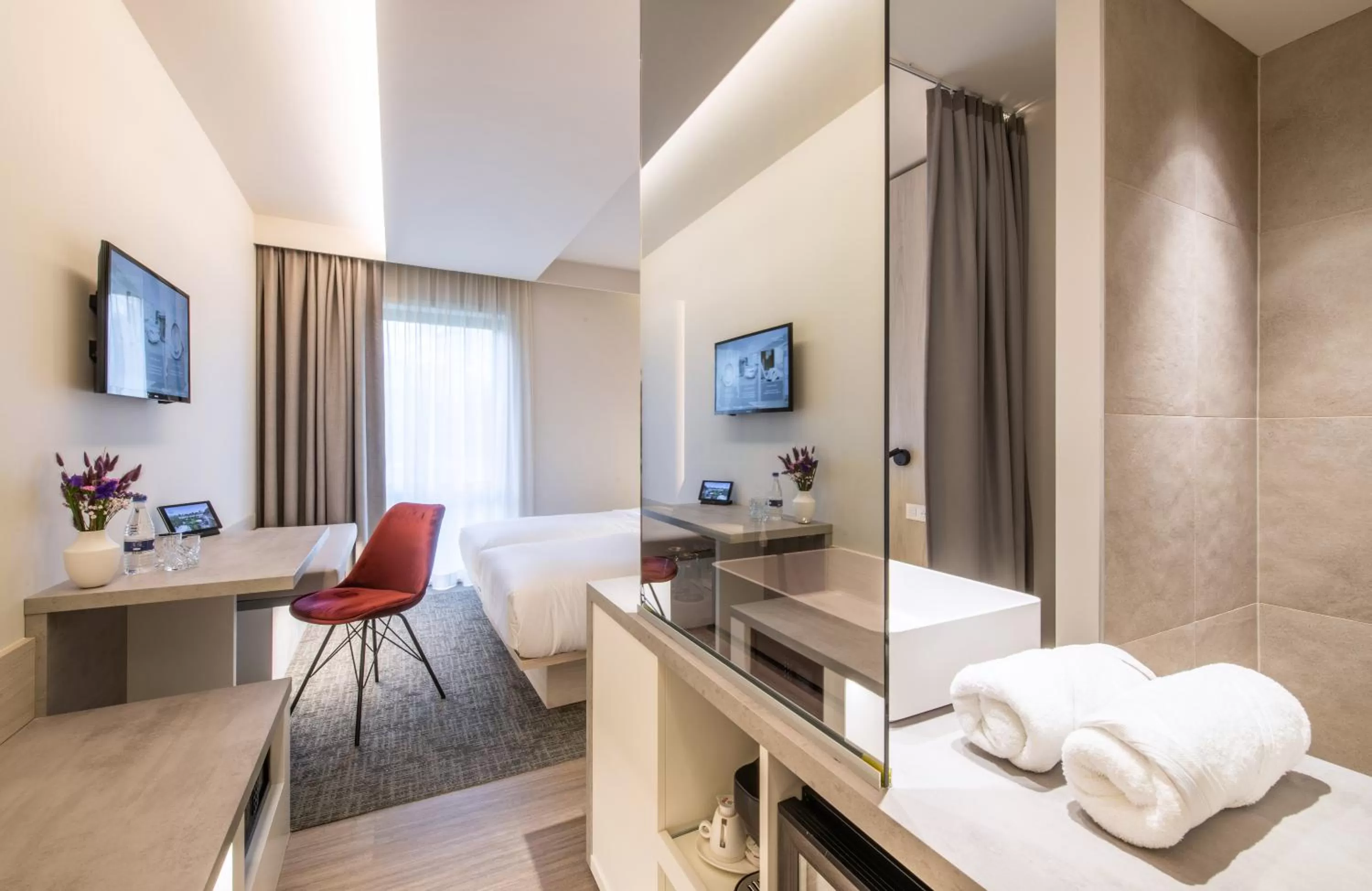 Photo of the whole room in Begijnhof Hotel