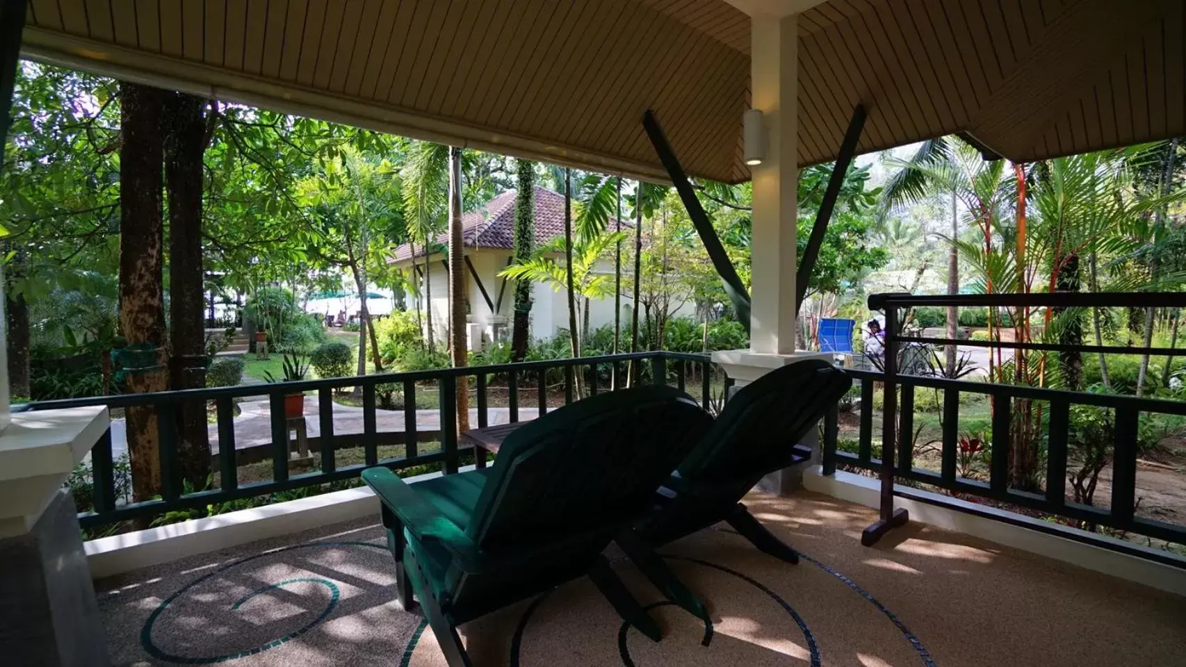 View (from property/room), Balcony/Terrace in Baan Khaolak Beach Resort - SHA Plus