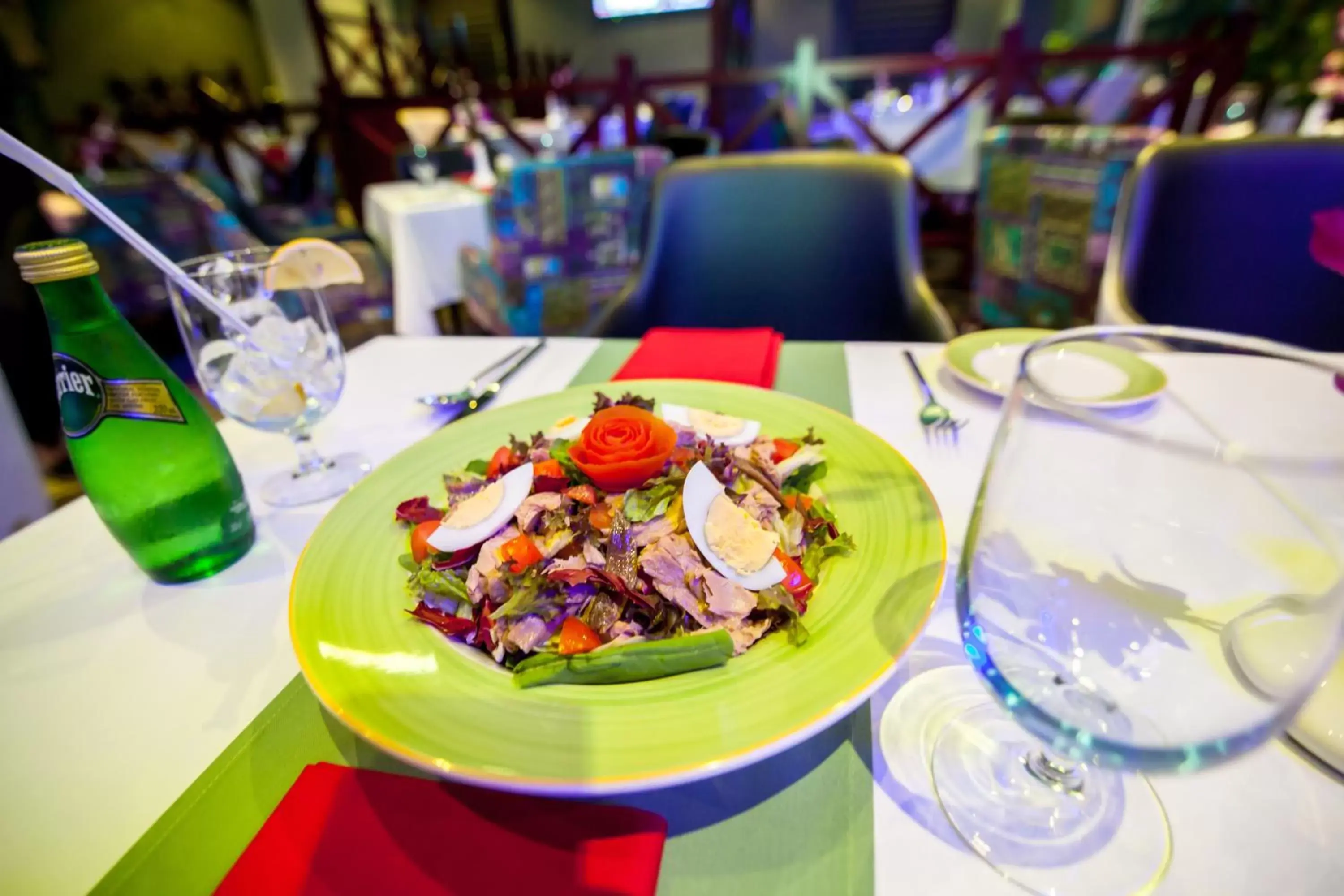 Food close-up in Premier Hotel