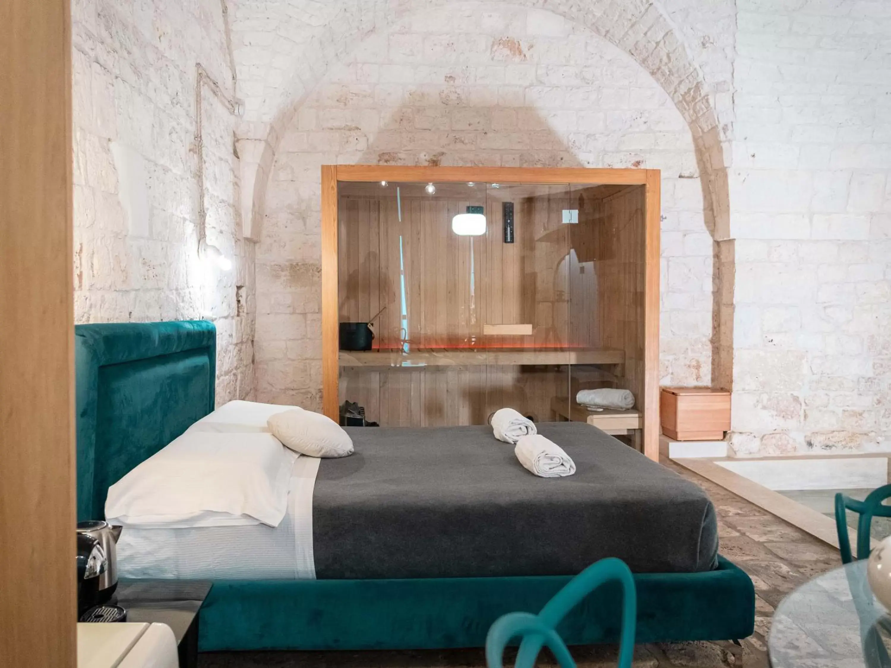 Bed in Dama Bianca Boutique Hotel Ostuni