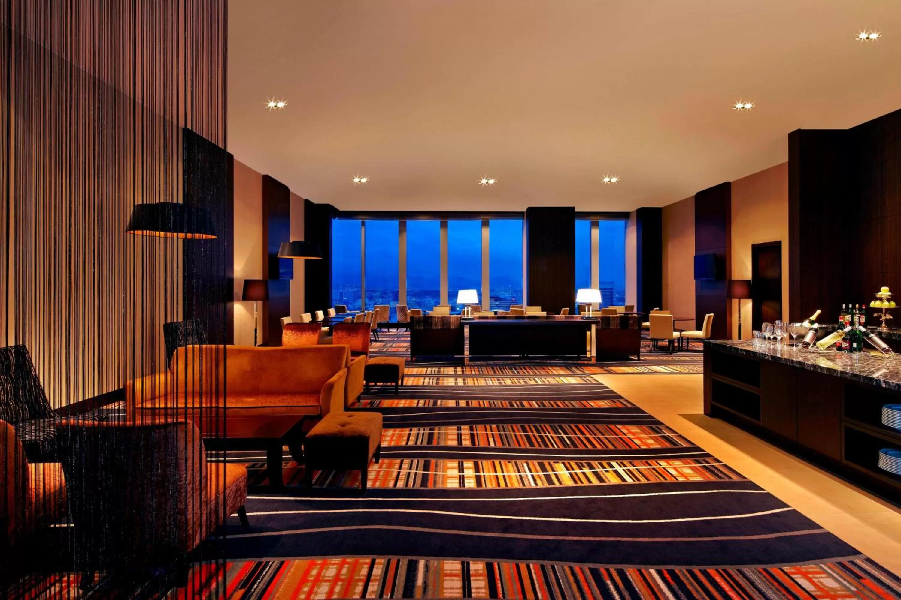 Lounge or bar in The Westin Sendai