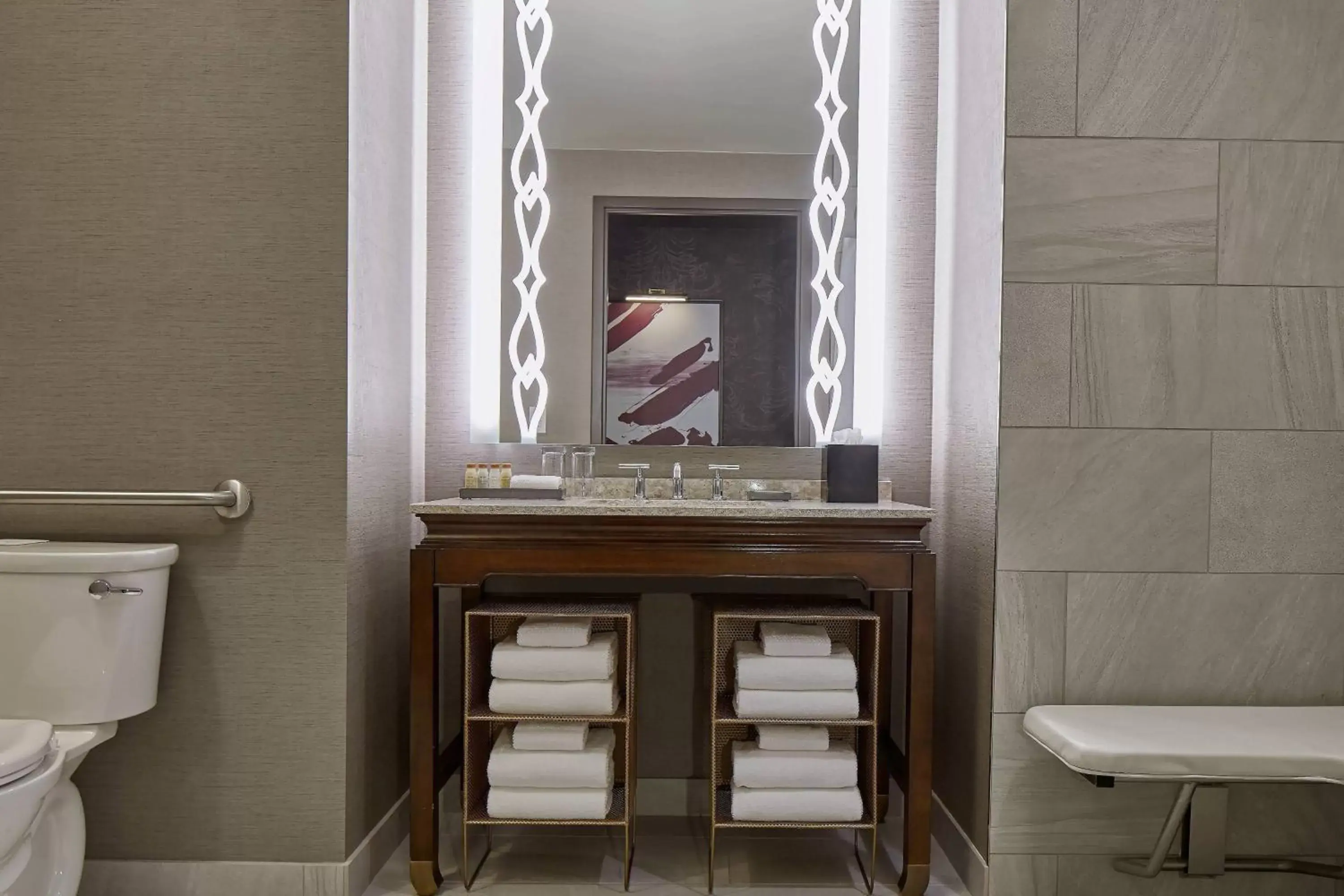 Bathroom in Renaissance Dallas at Plano Legacy West Hotel