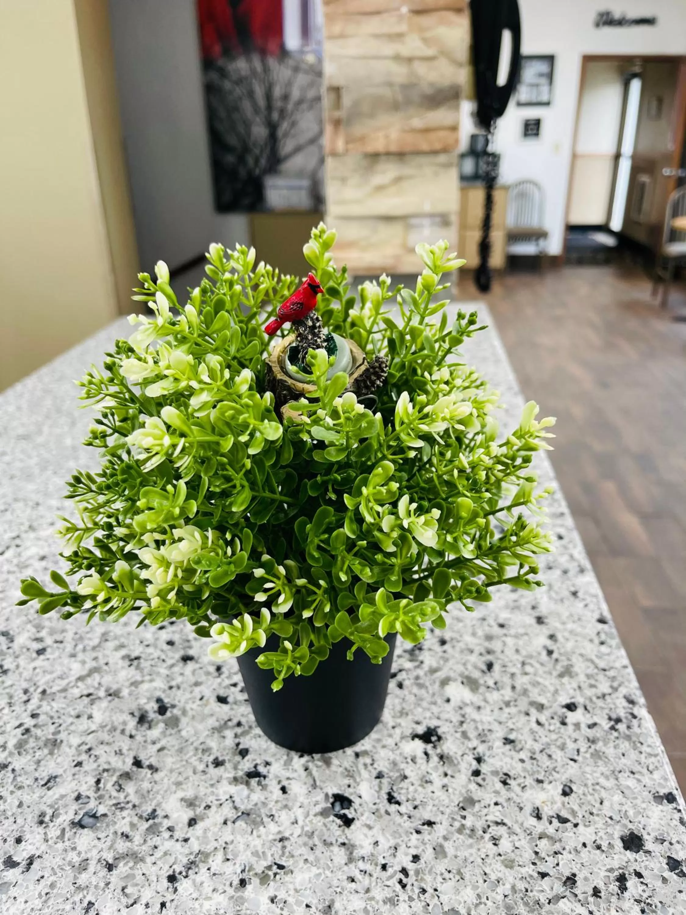 Decorative detail in Super 8 by Wyndham Clear Lake