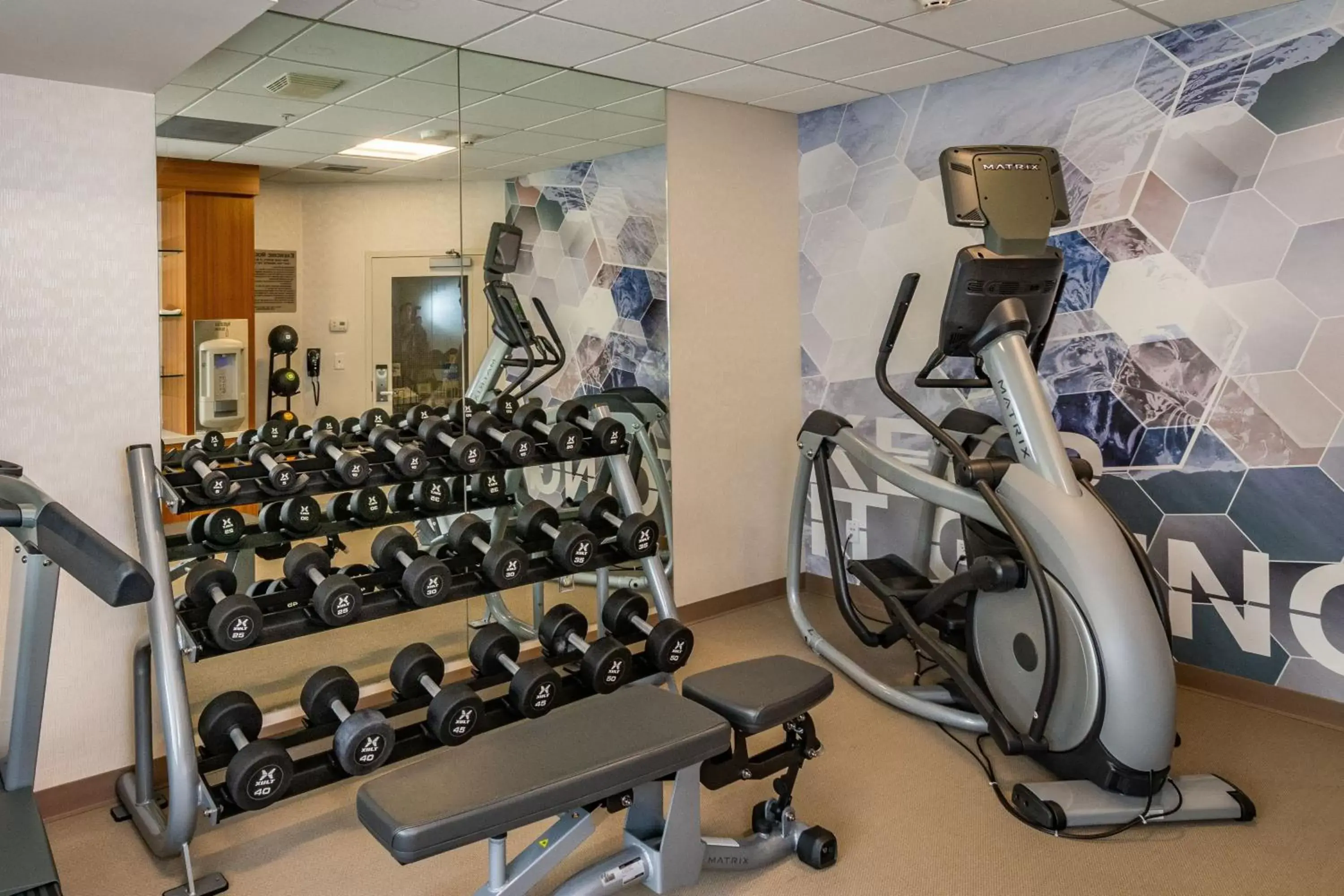 Fitness centre/facilities, Fitness Center/Facilities in SpringHill Suites Anchorage Midtown