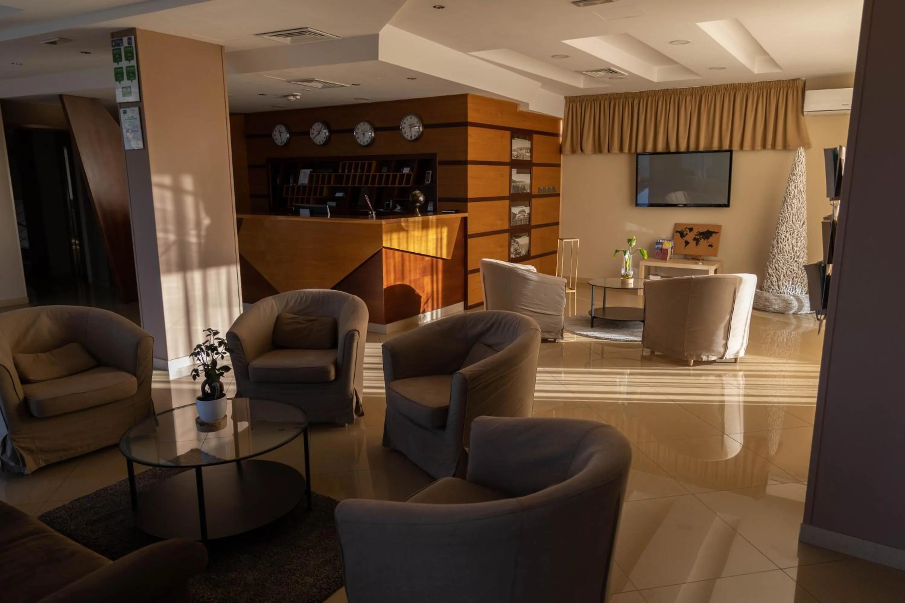 Lobby or reception in Hotel Nelton