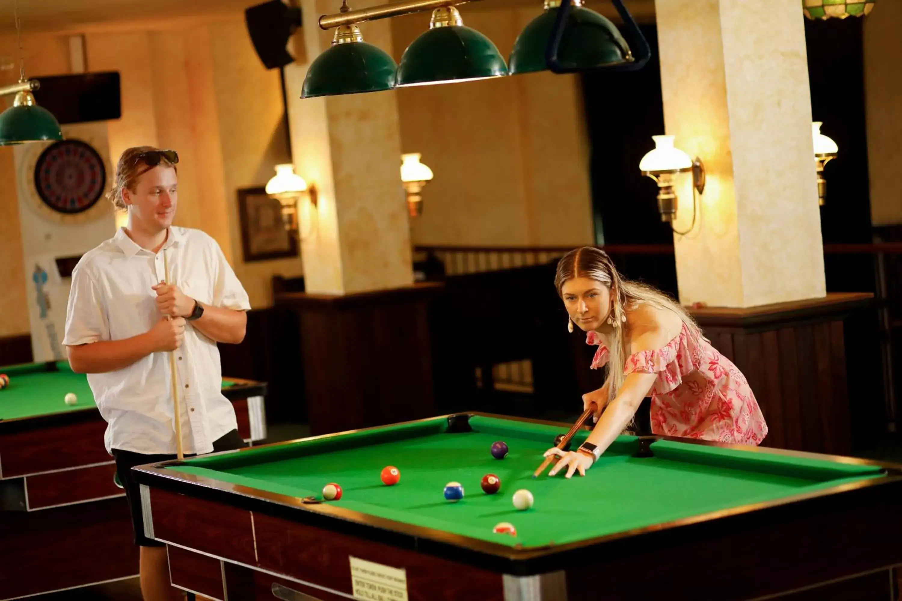 Restaurant/places to eat, Billiards in Bali Dynasty Resort