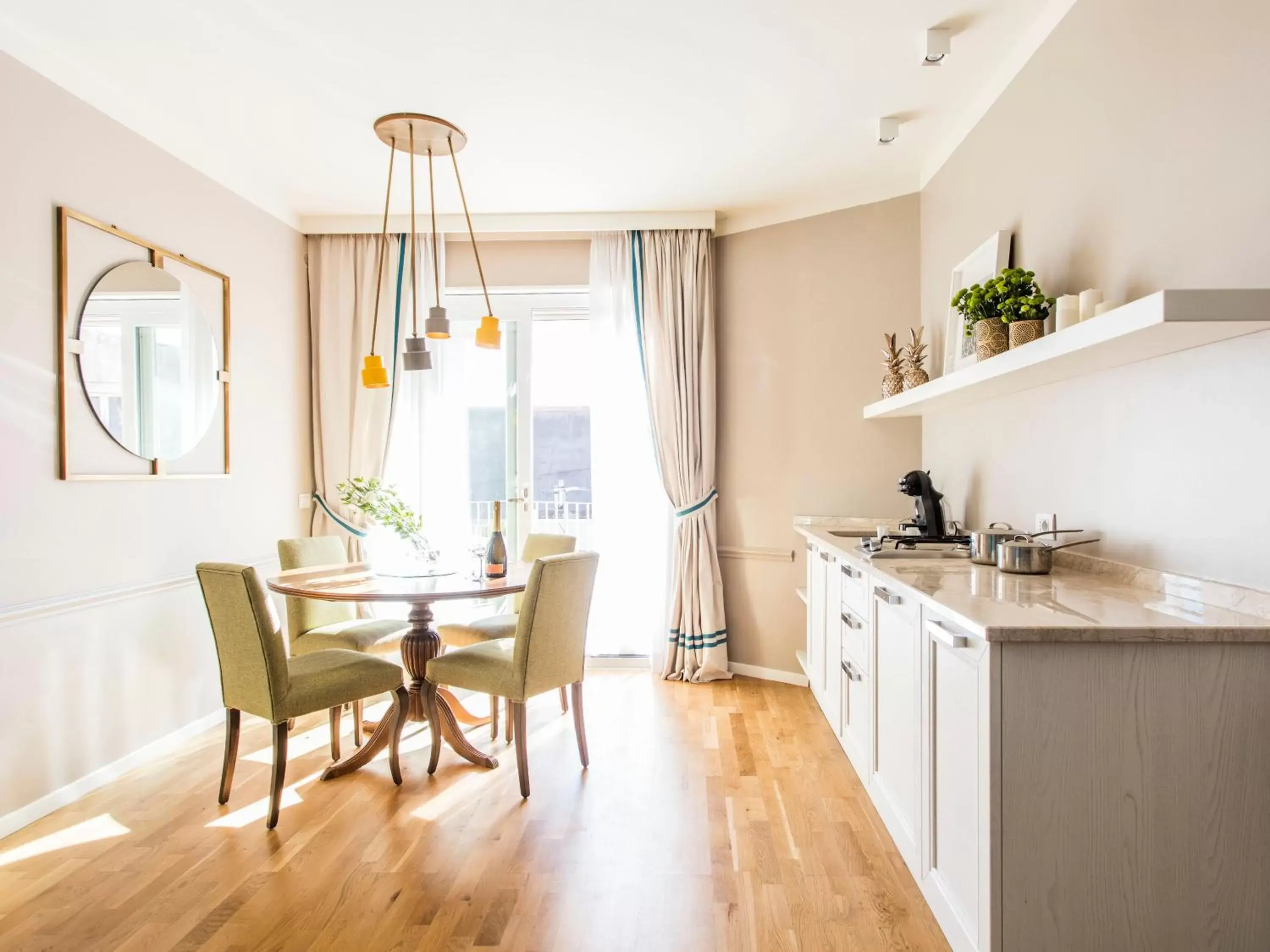 Balcony/Terrace, Kitchen/Kitchenette in La Malandrina