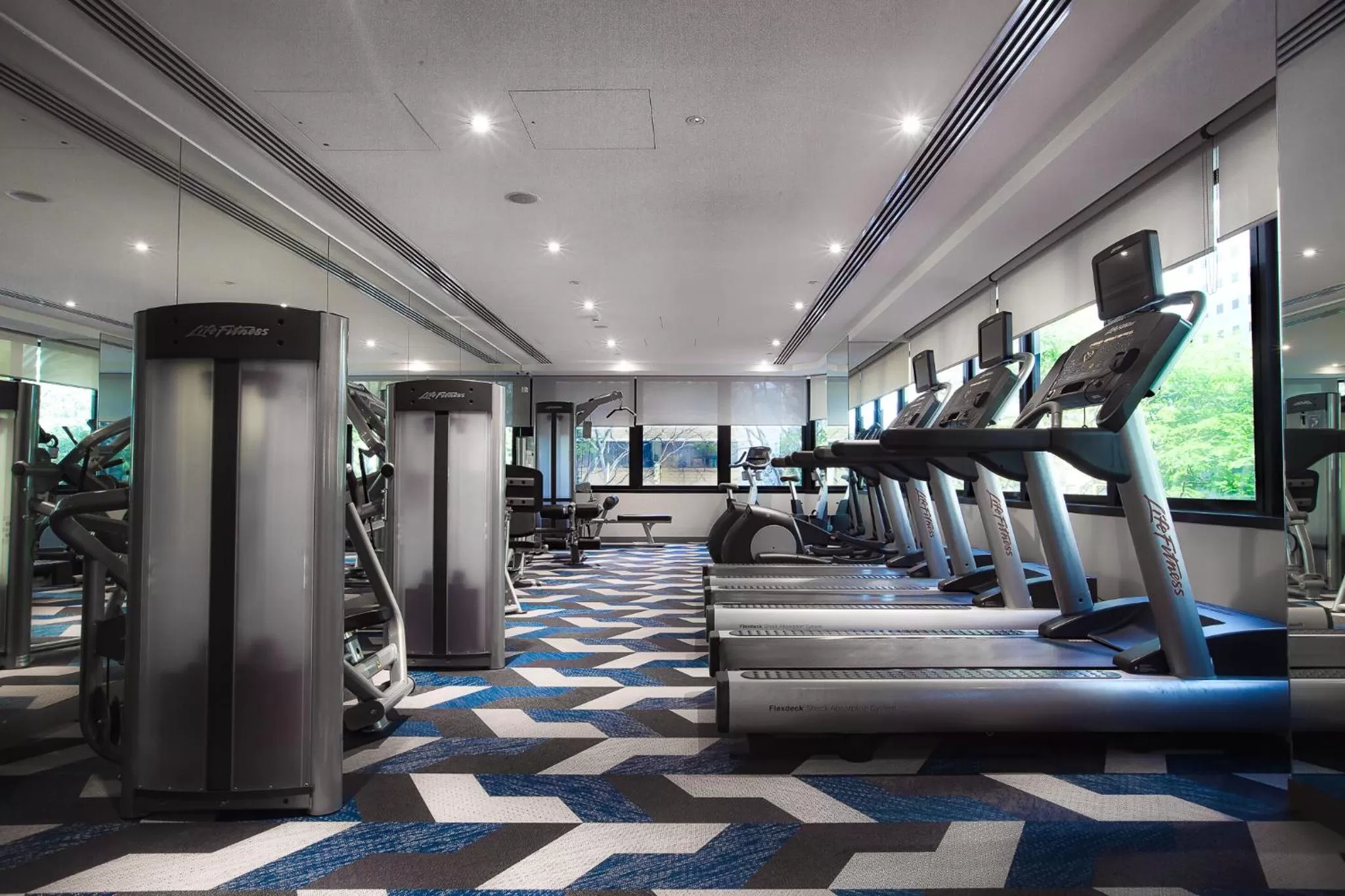 Fitness centre/facilities in Capri by Fraser Brisbane