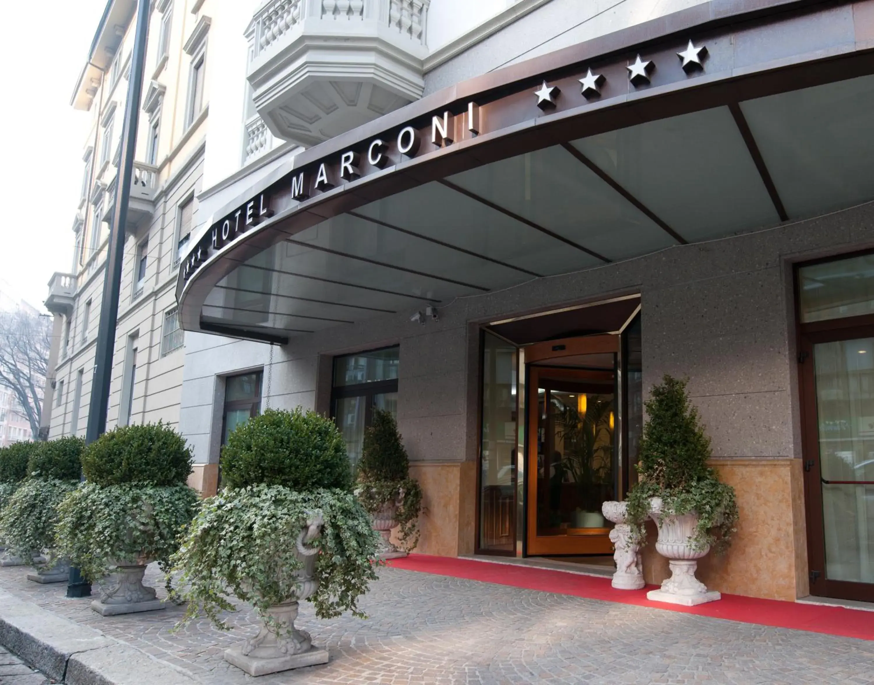 Facade/entrance in Hotel Marconi