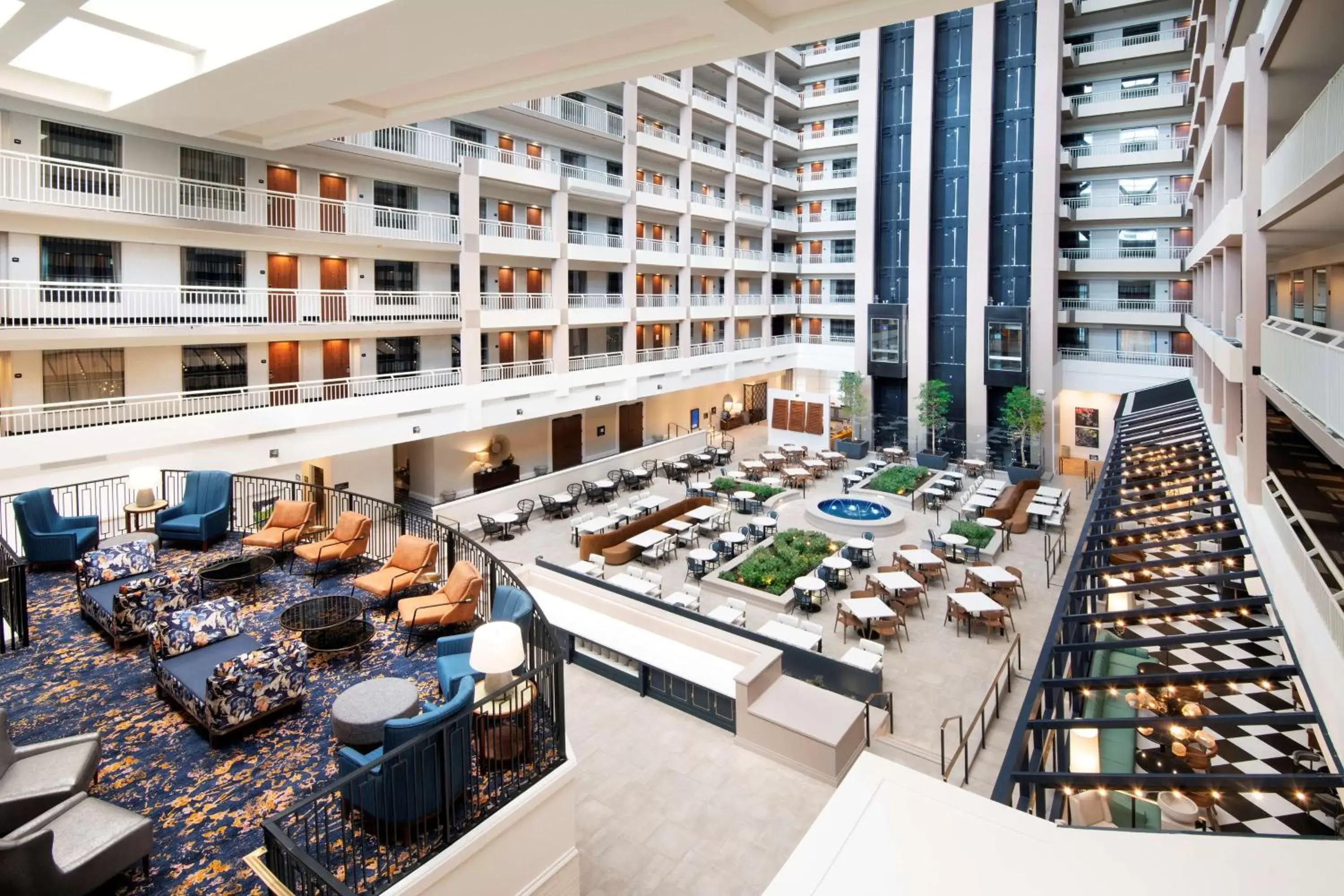 Lobby or reception in Embassy Suites by Hilton Atlanta Buckhead