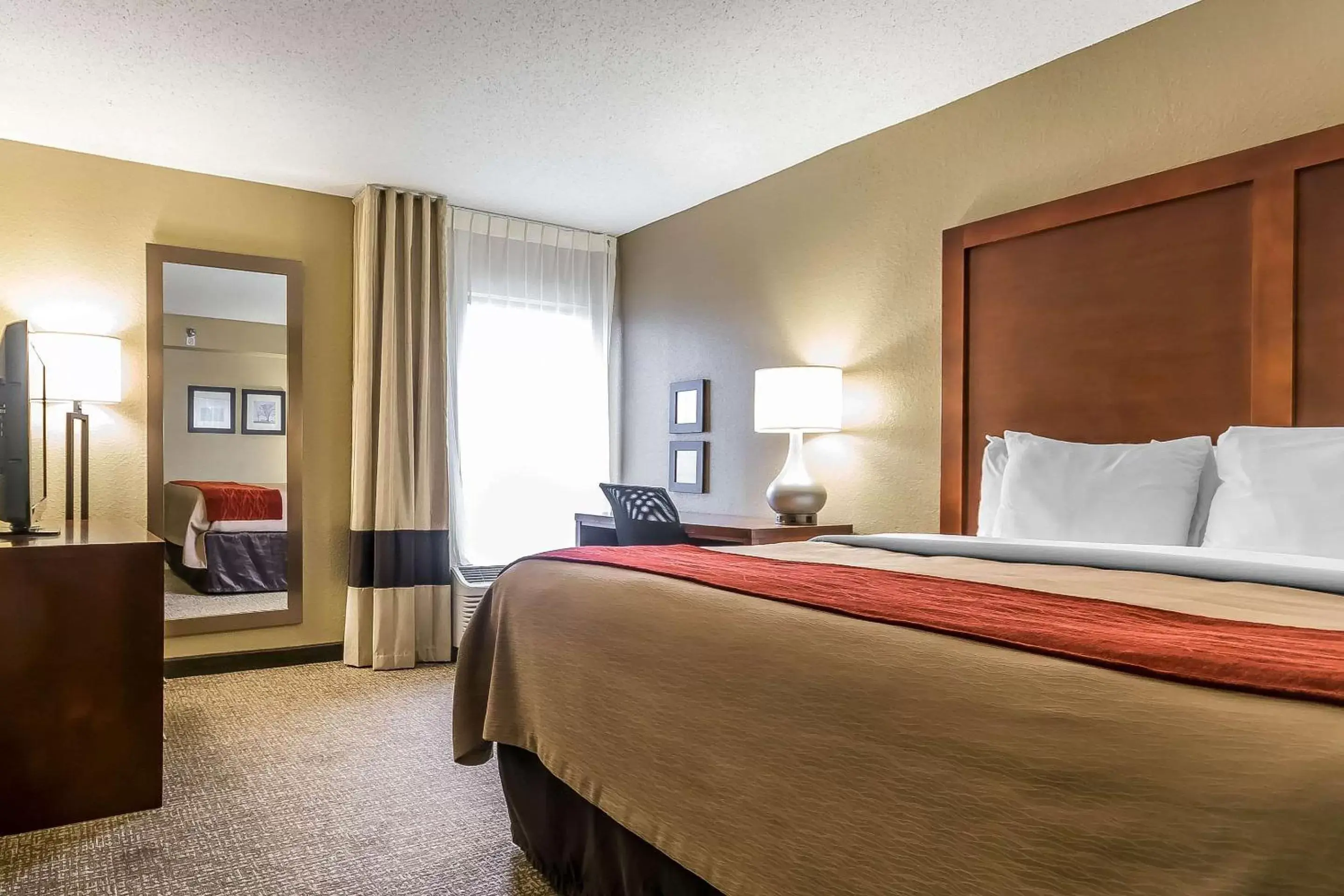 Photo of the whole room, Bed in Comfort Inn & Suites Lexington