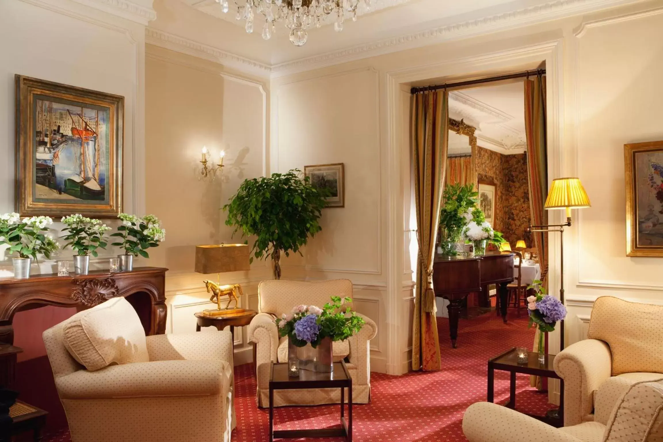 Lobby or reception, Seating Area in Hotel d'Angleterre