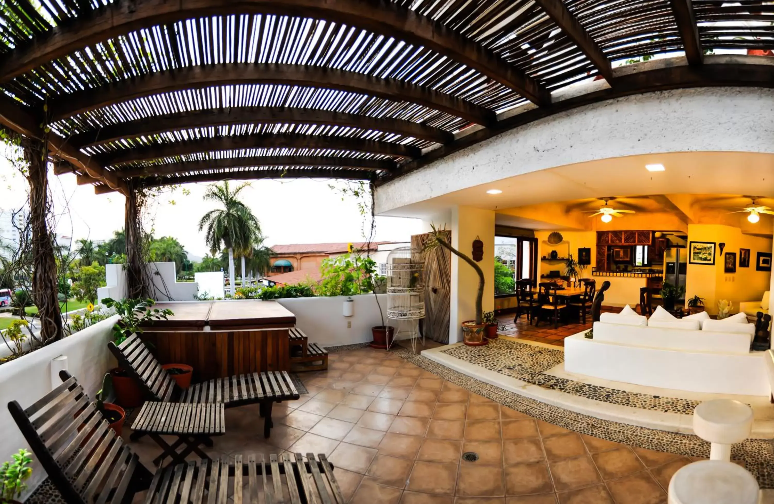 Balcony/Terrace in Hotel Suites Ixtapa Plaza