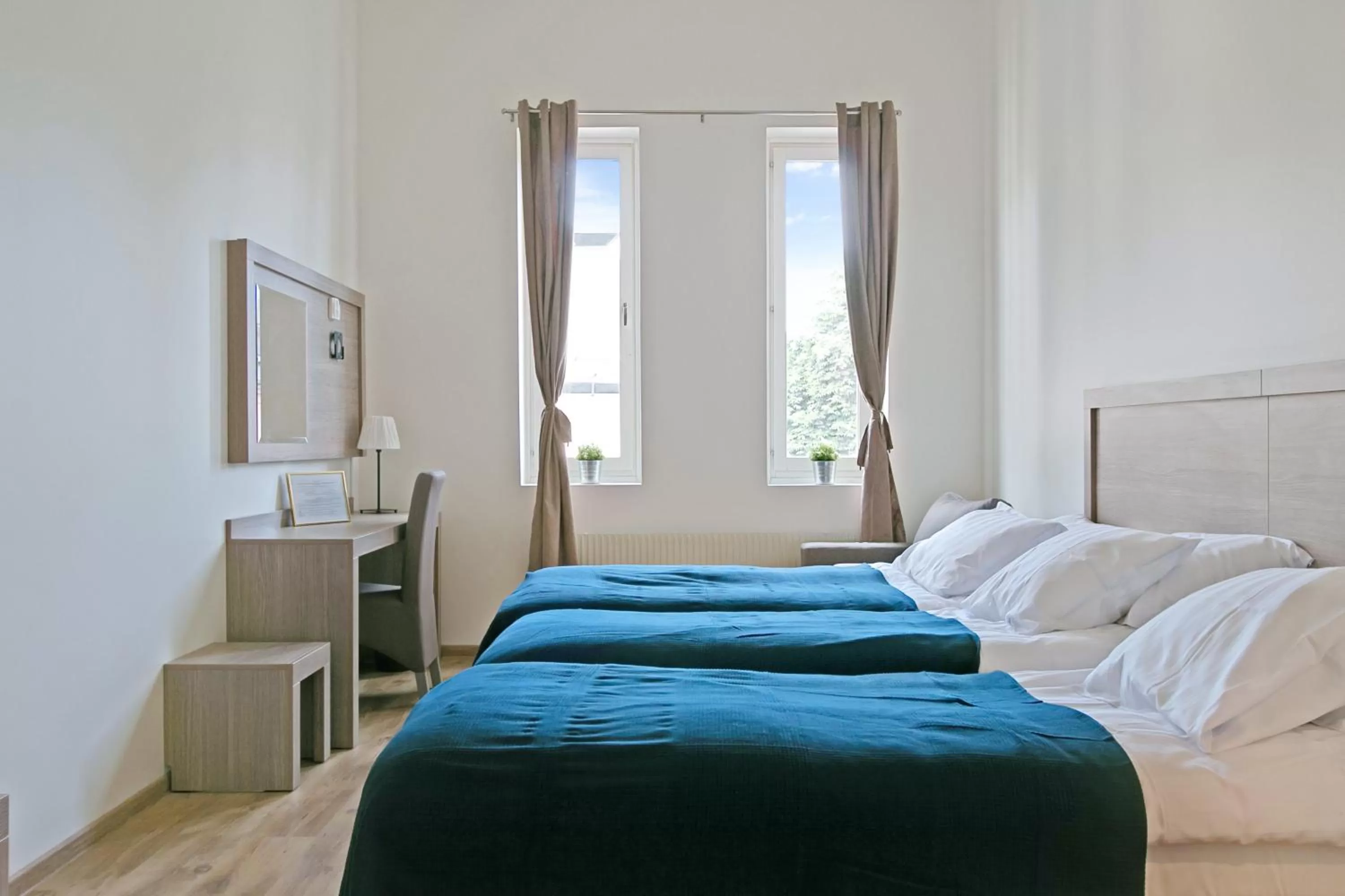 Bed in Hotel Kringelstaden