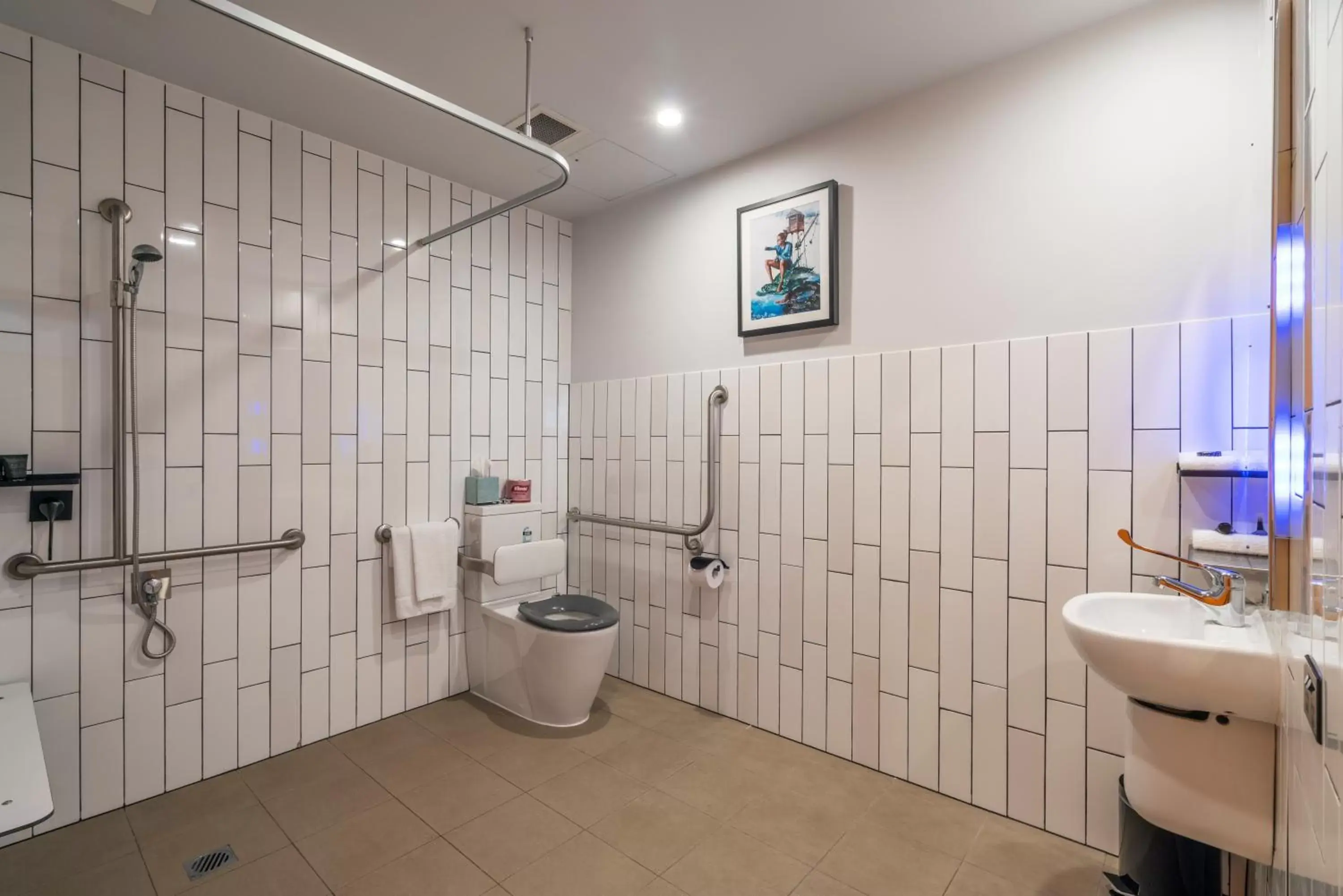 Facility for disabled guests, Bathroom in The Constance Fortitude Valley