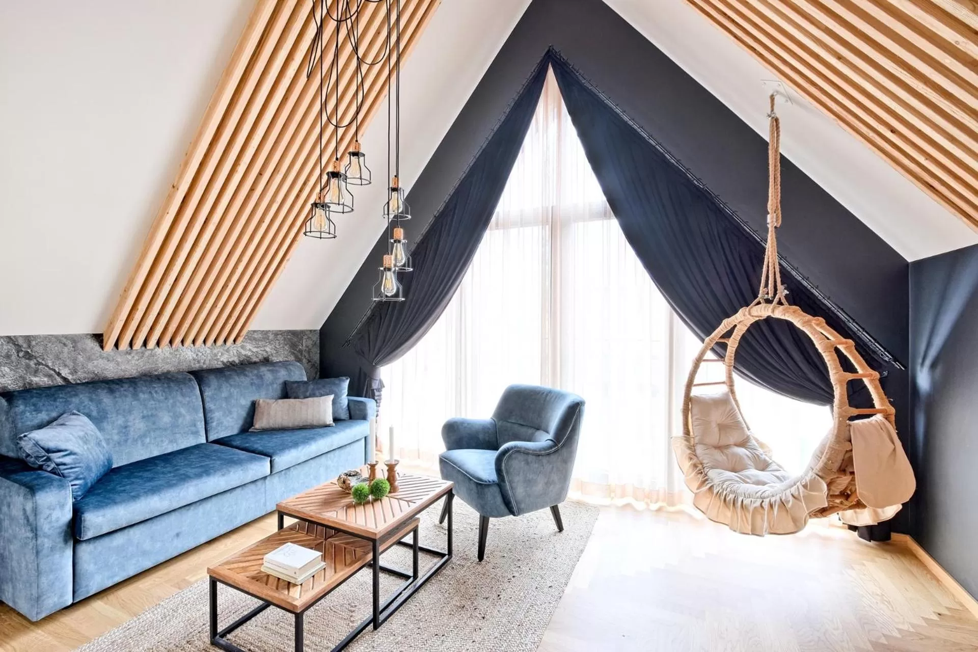 Living room in Harda House Friends & Spa