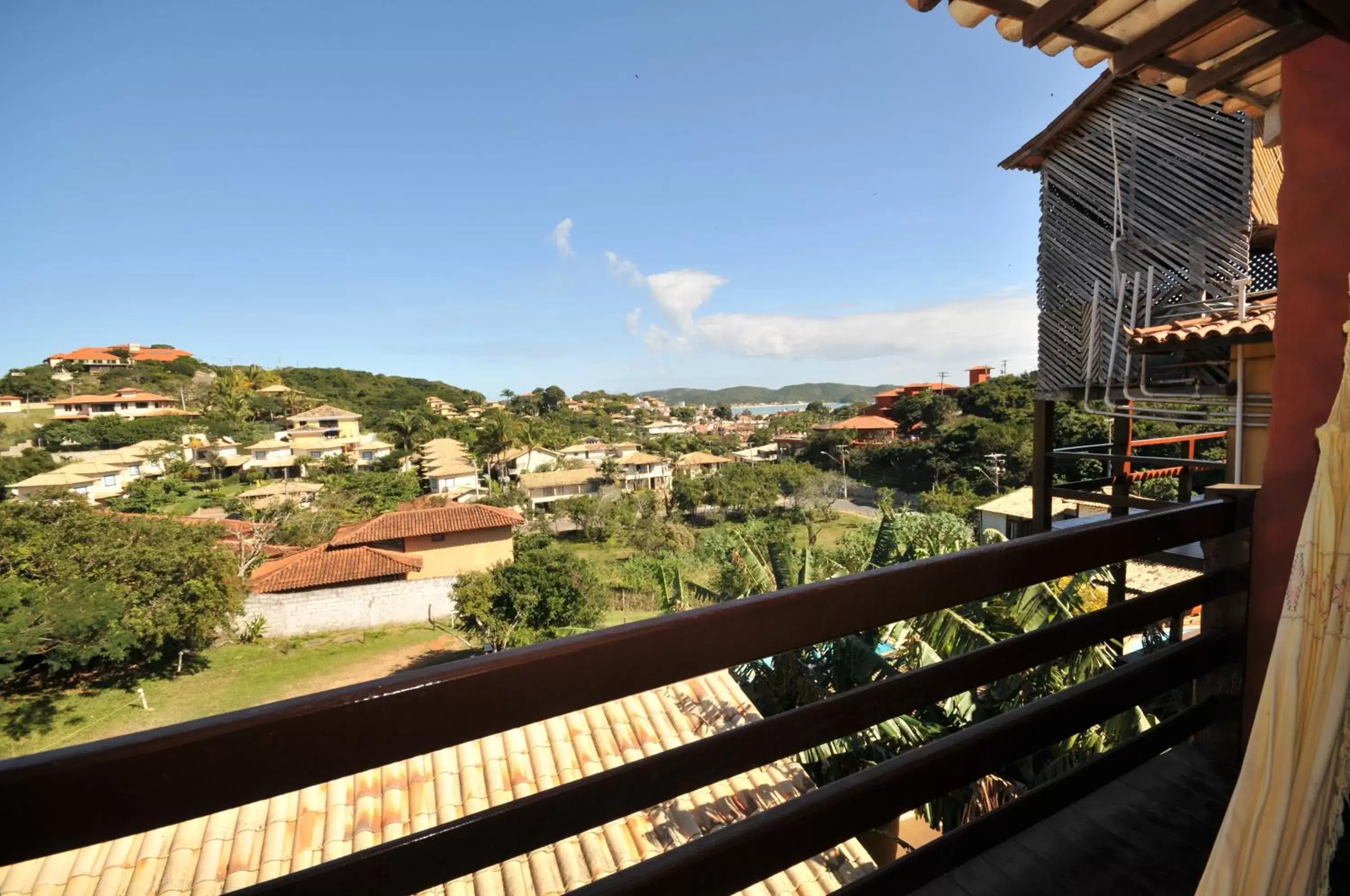 Balcony/Terrace in Pousada New Paradise