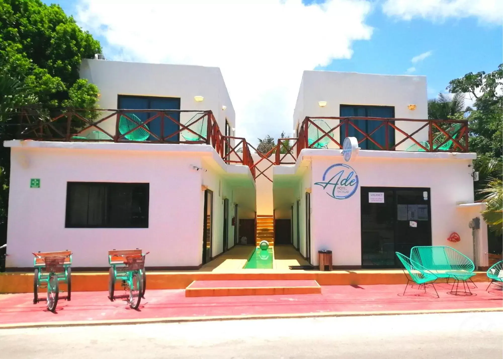 Property building, Swimming Pool in Ade Hotel Bacalar