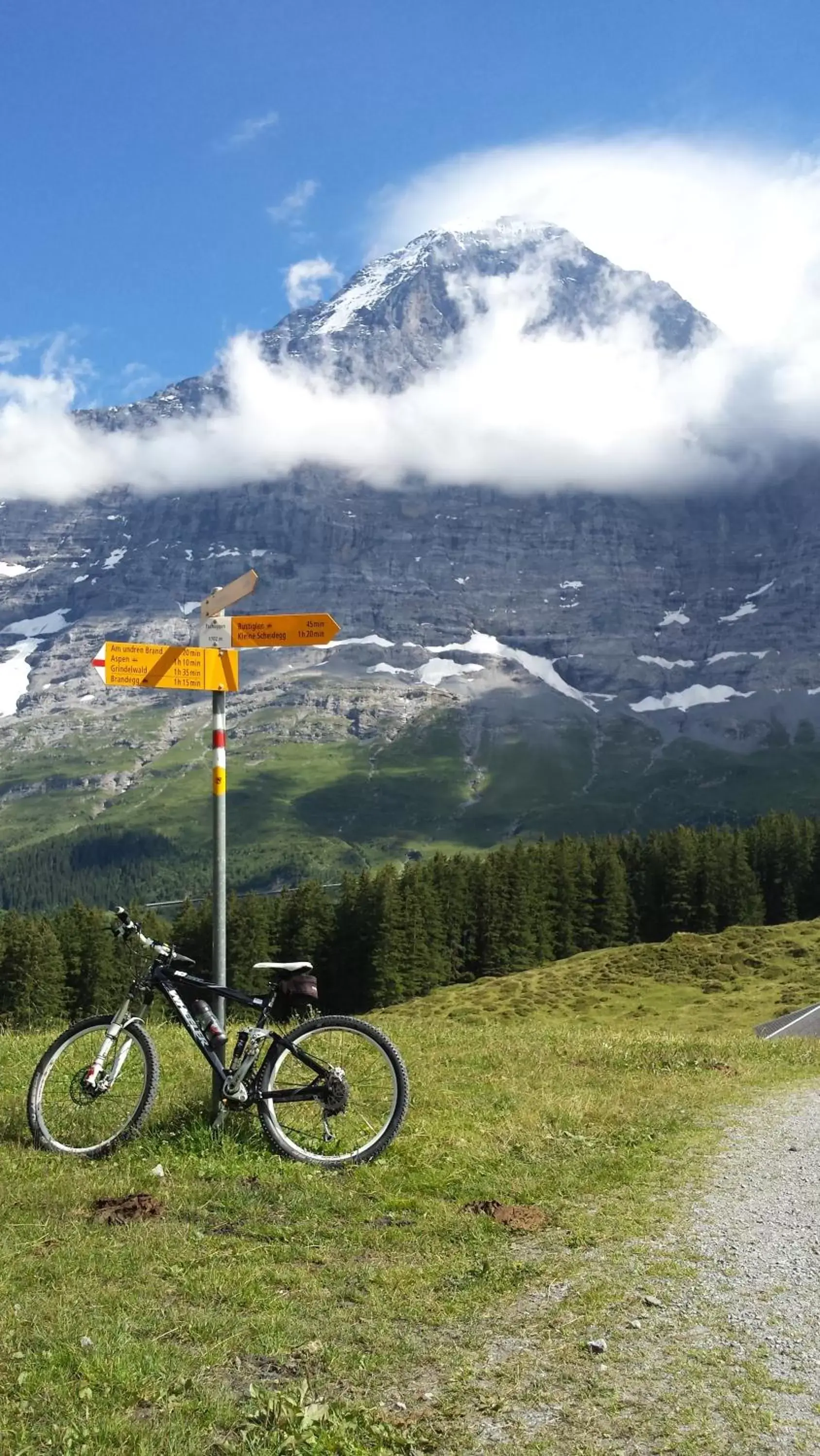 Cycling in Hotel Tschuggen