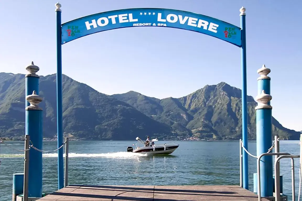 Lake view in Hotel Lovere Resort & Spa