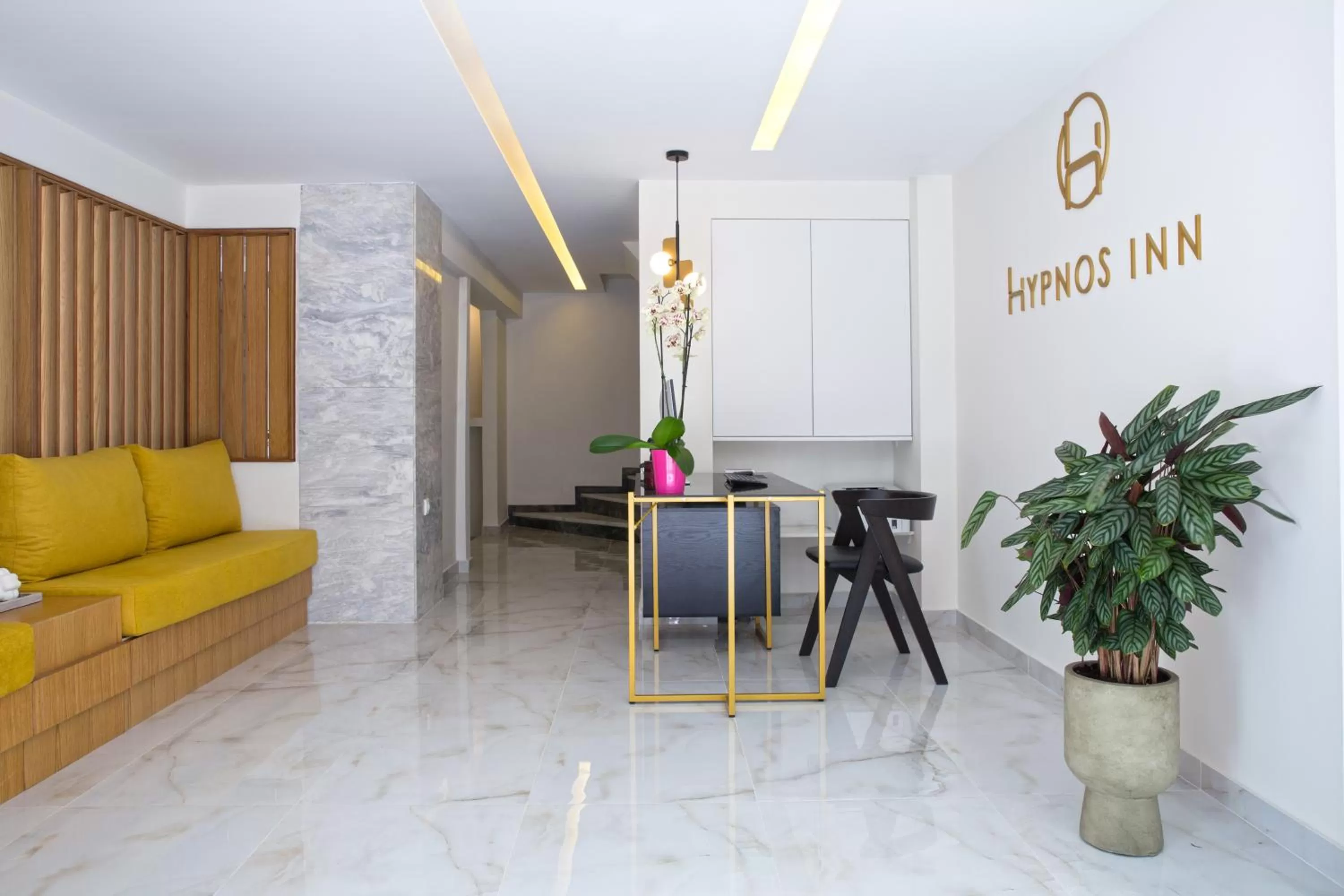 Lobby or reception in Hypnos Inn Athens