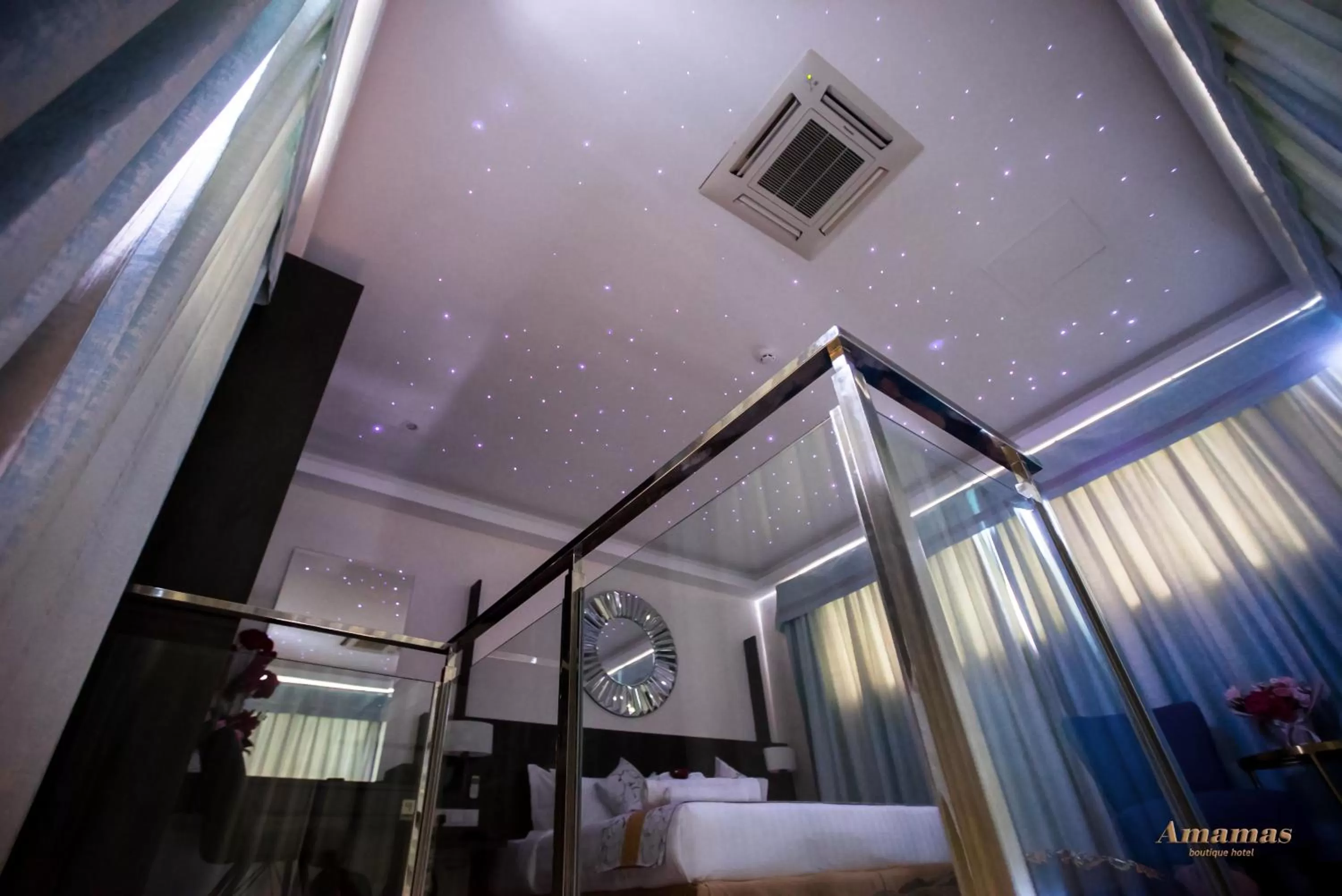 Bed in Amamas Boutique Hotel Kuching