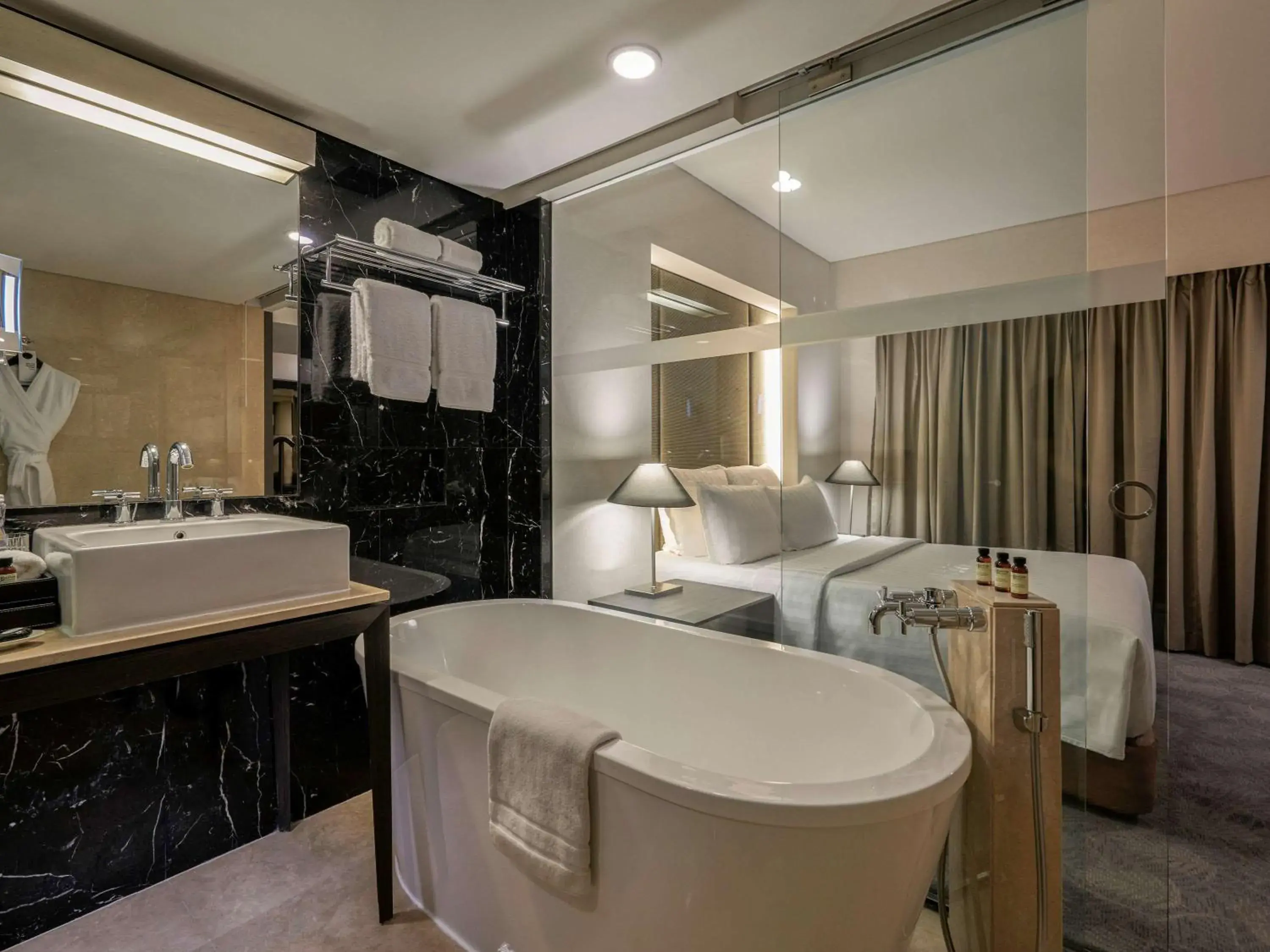 Photo of the whole room, Bathroom in Pullman Jakarta Indonesia