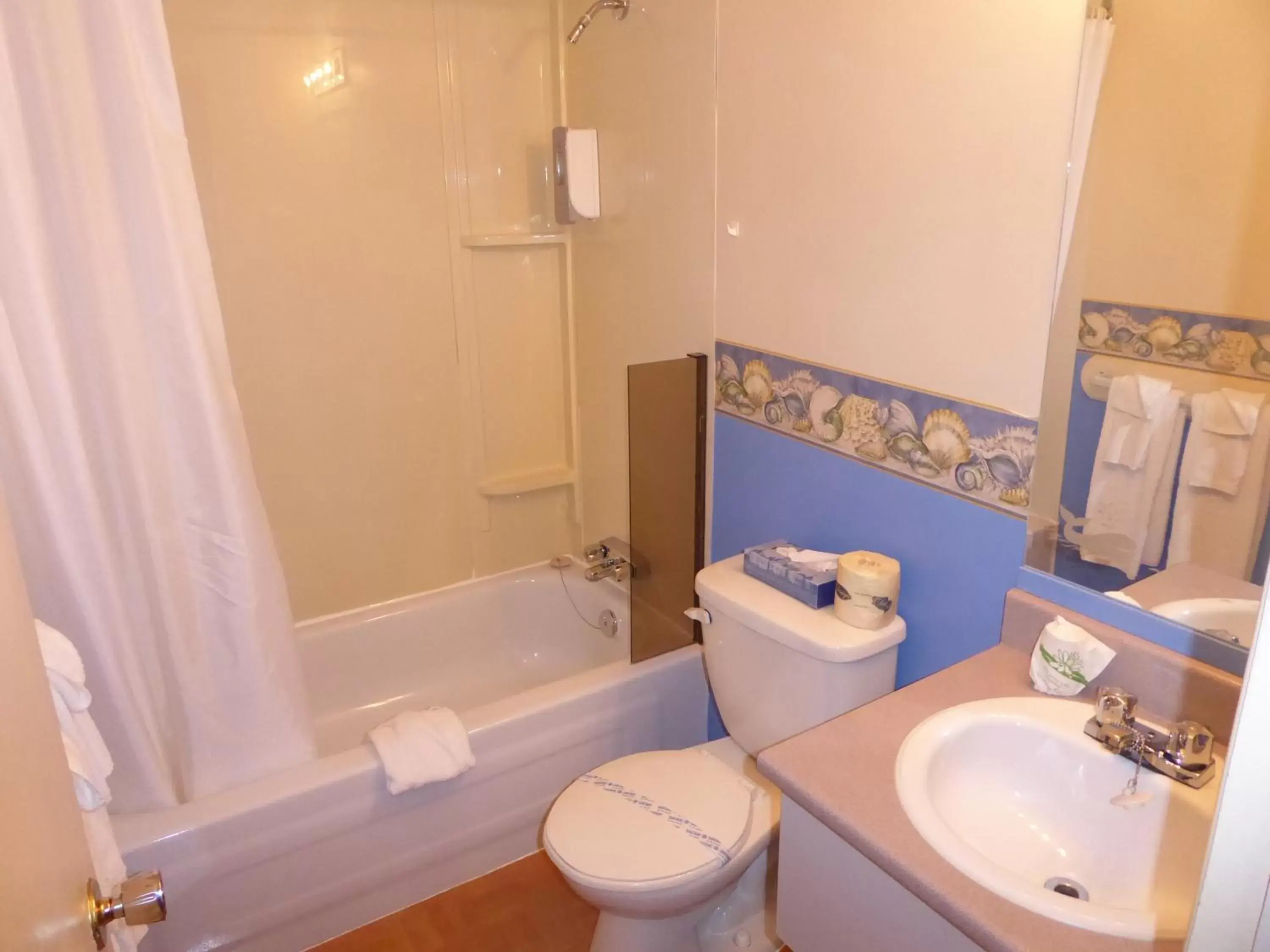 Bathroom in Motel de l'Anse a l'Eau