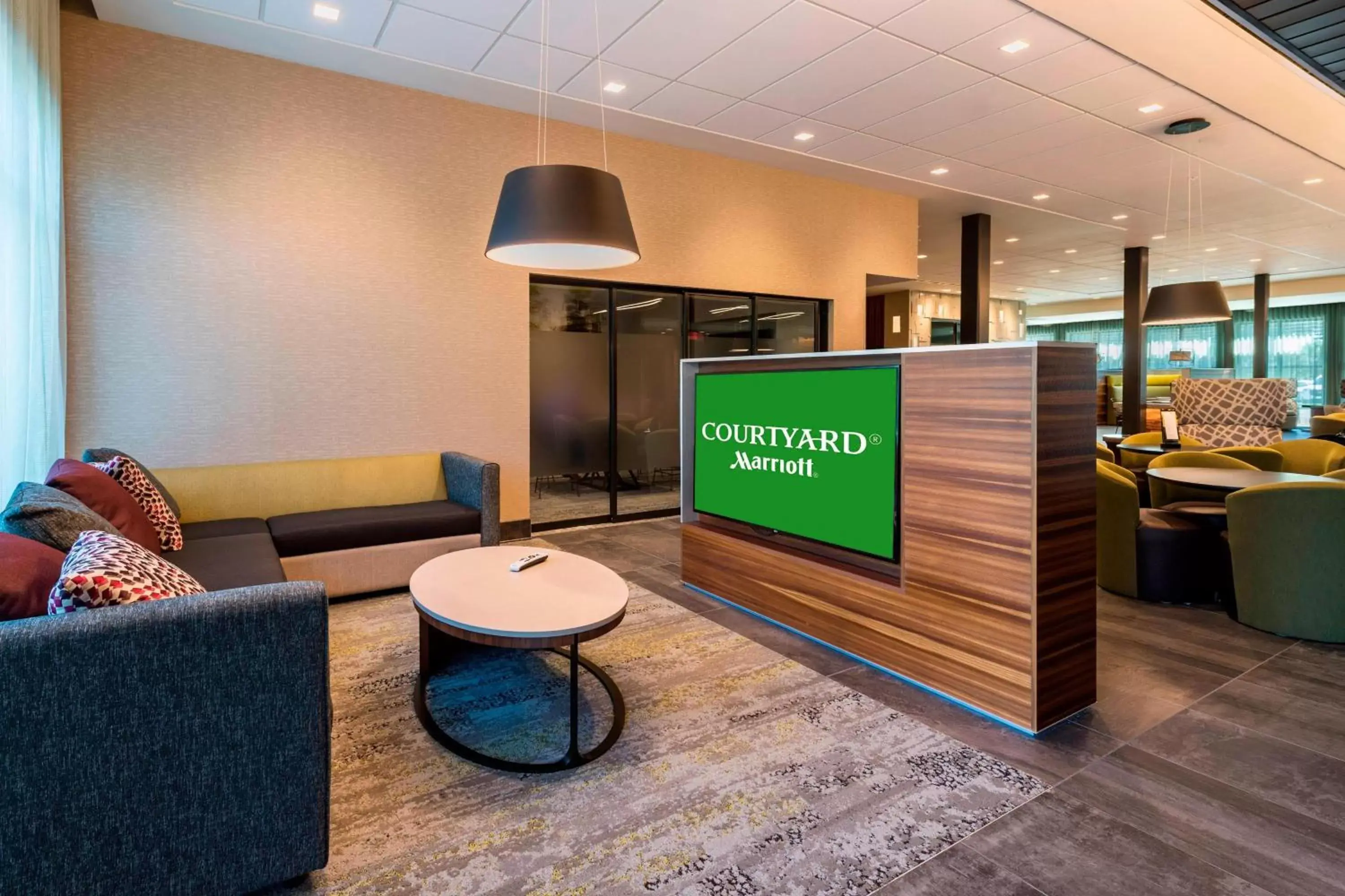 Lobby or reception, Lobby/Reception in Courtyard by Marriott Tampa Northwest/Veterans Expressway
