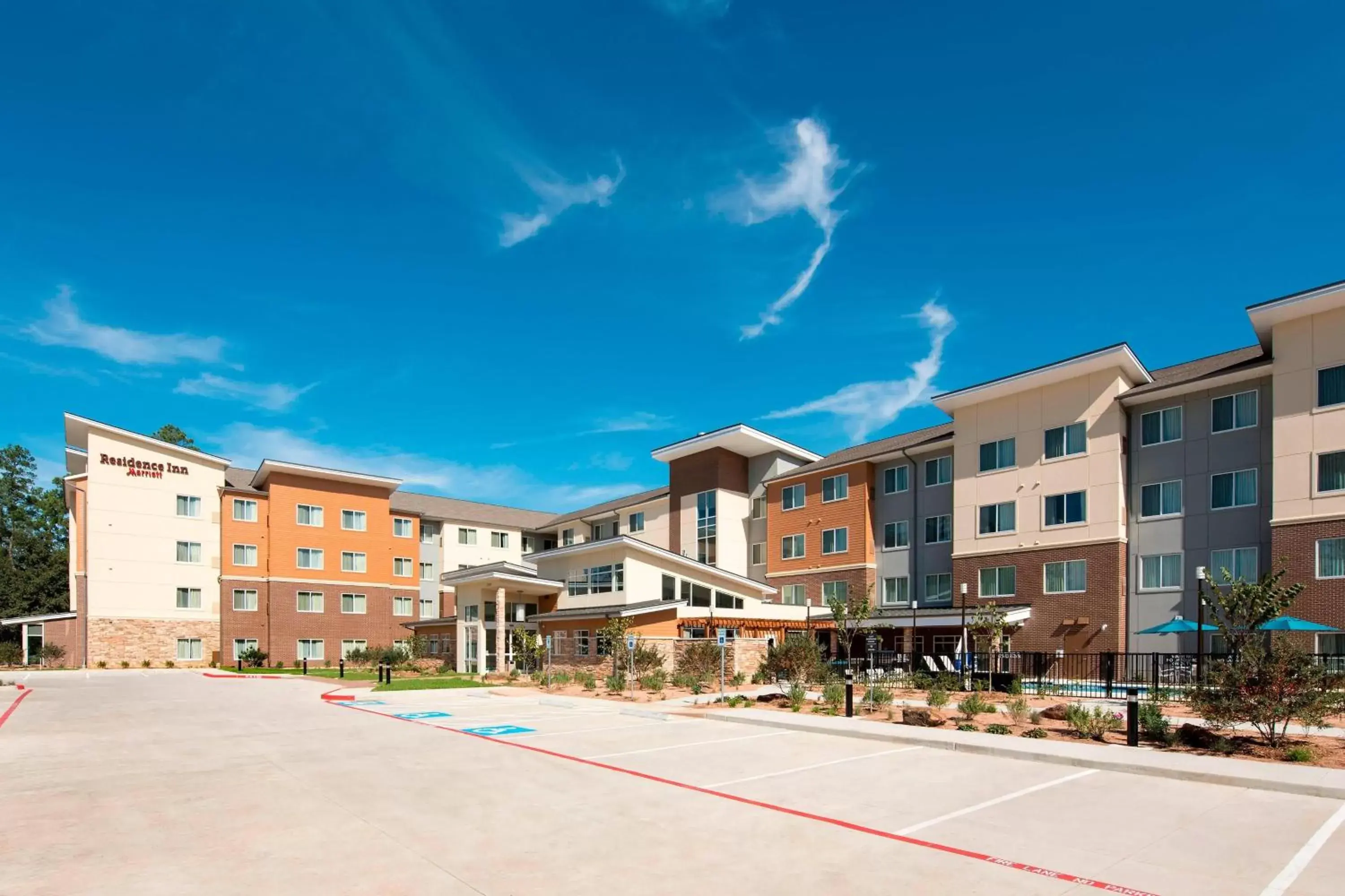 Property Building in Residence Inn by Marriott Houston Springwoods Village