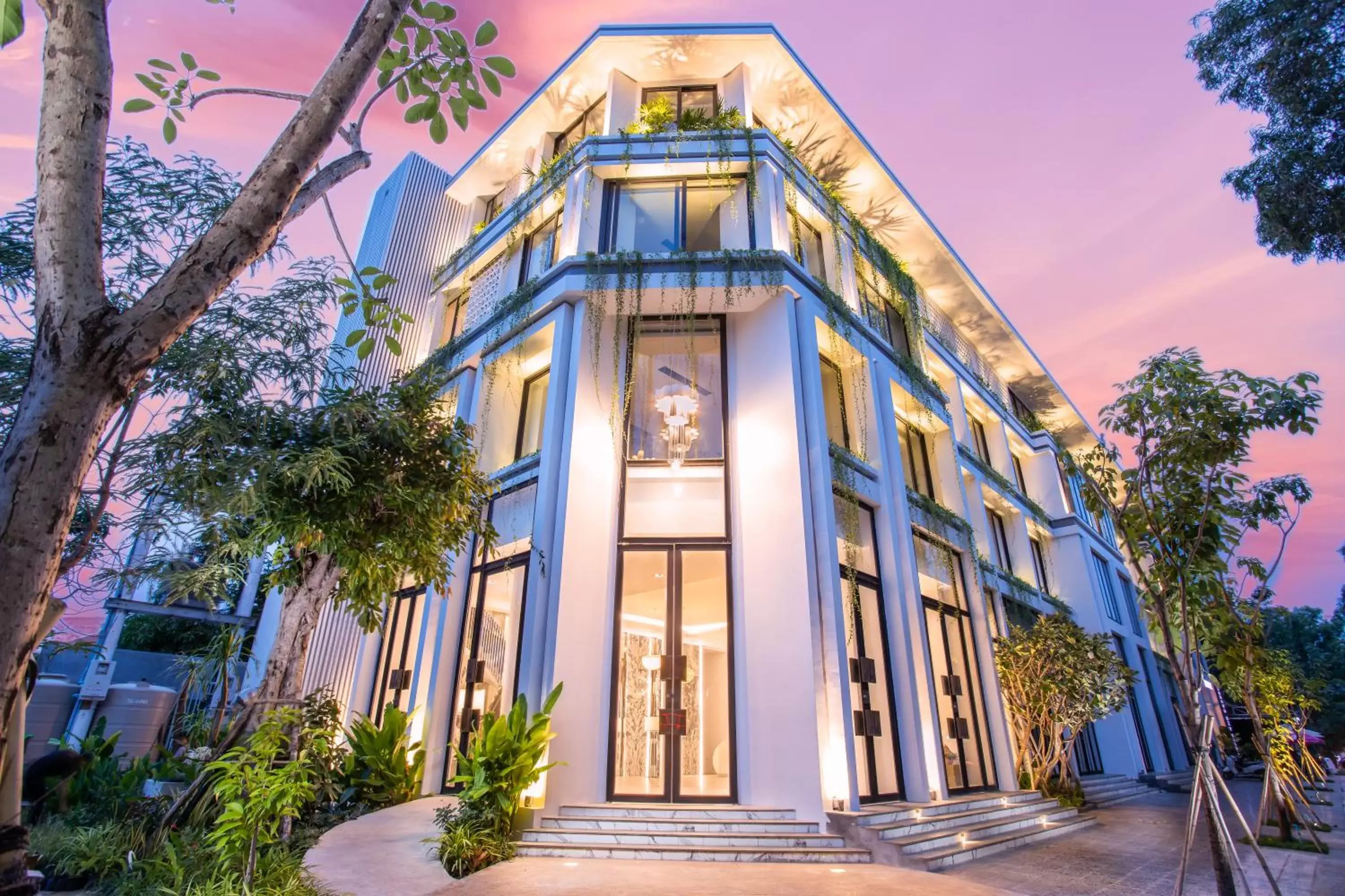 Property building in UTEY Hotel Property building in UTEY Hotel