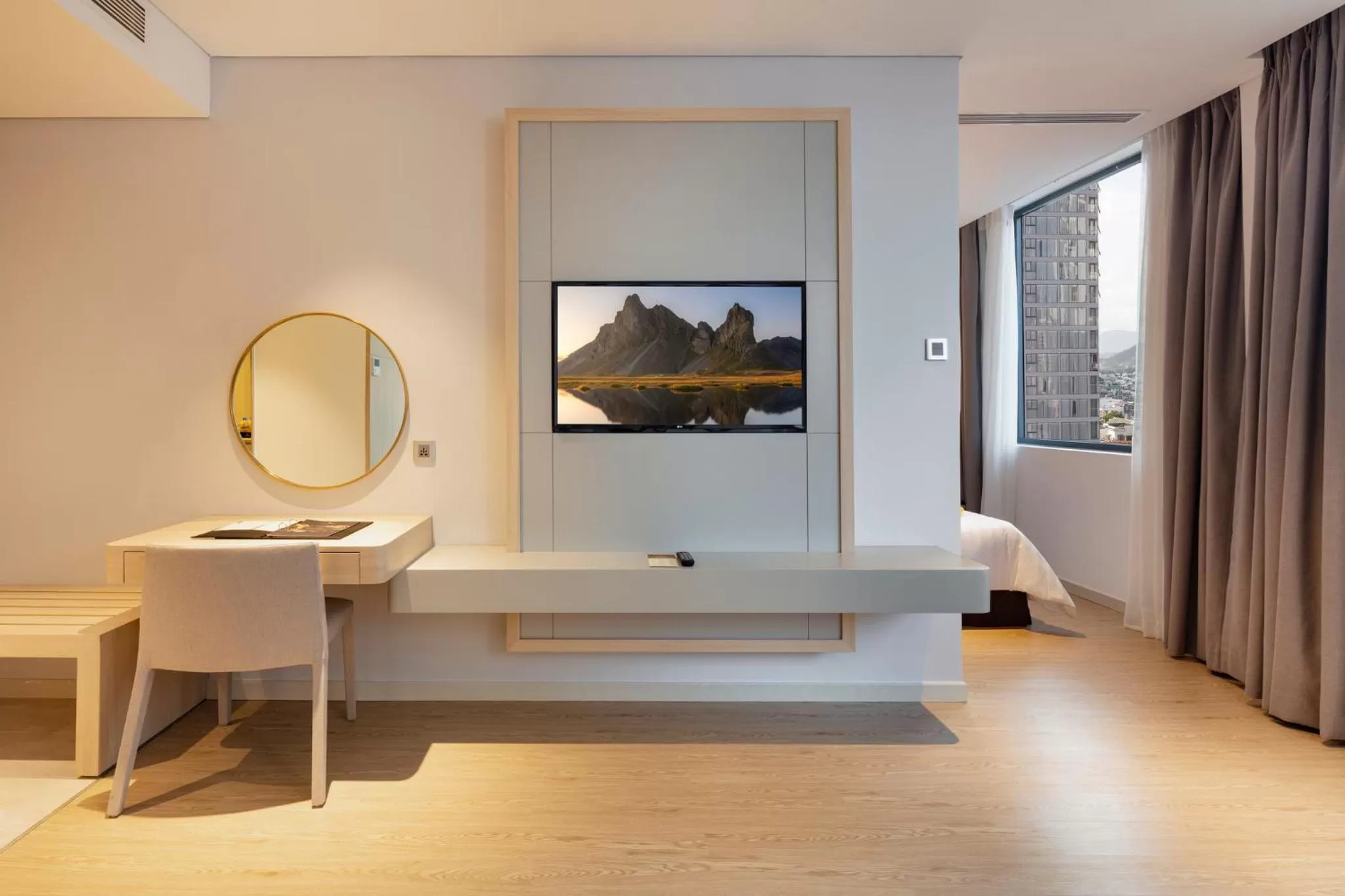 Living room in DQua Hotel