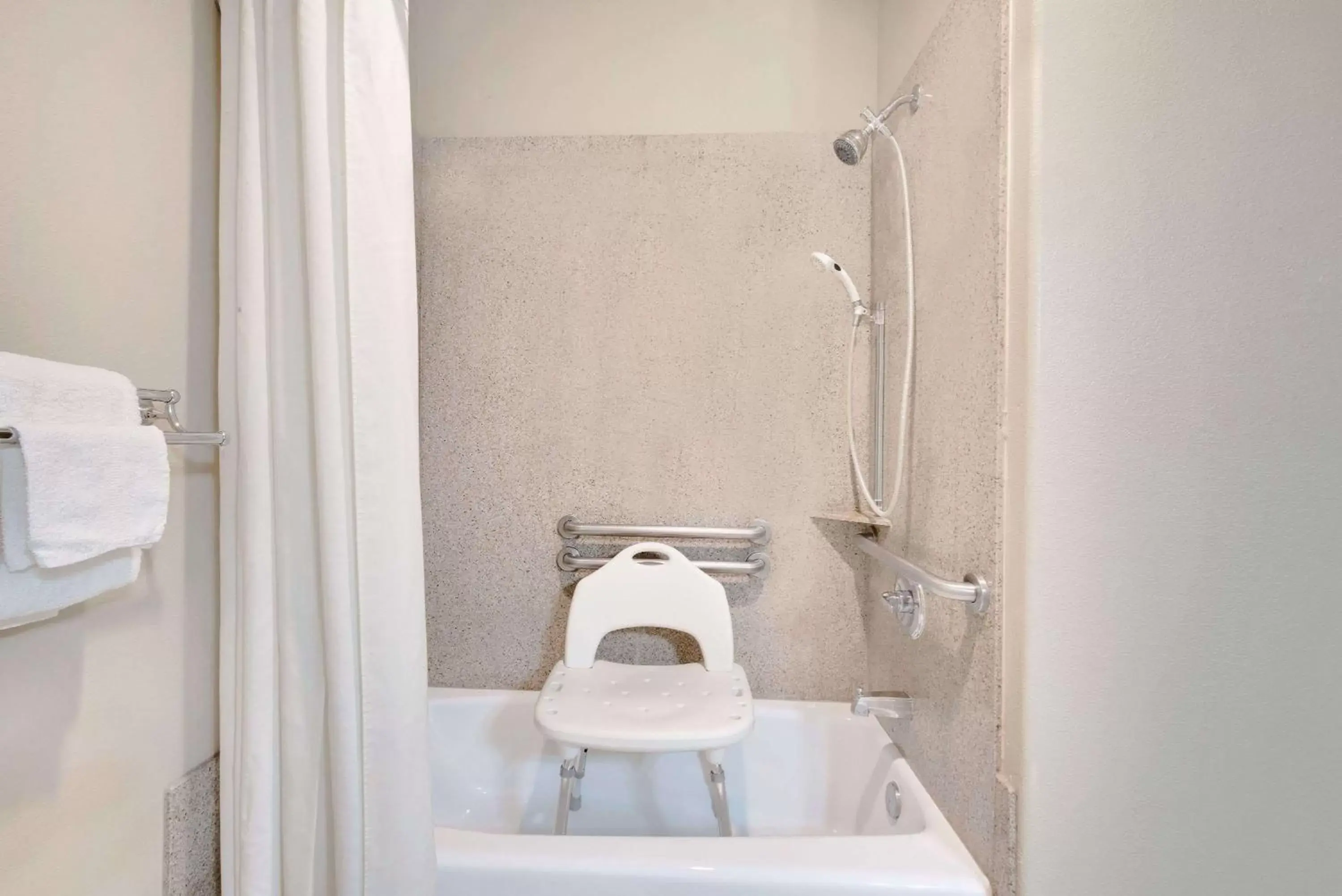 Bathroom in Super 8 by Wyndham Odessa TX Bathroom in Super 8 by Wyndham Odessa TX