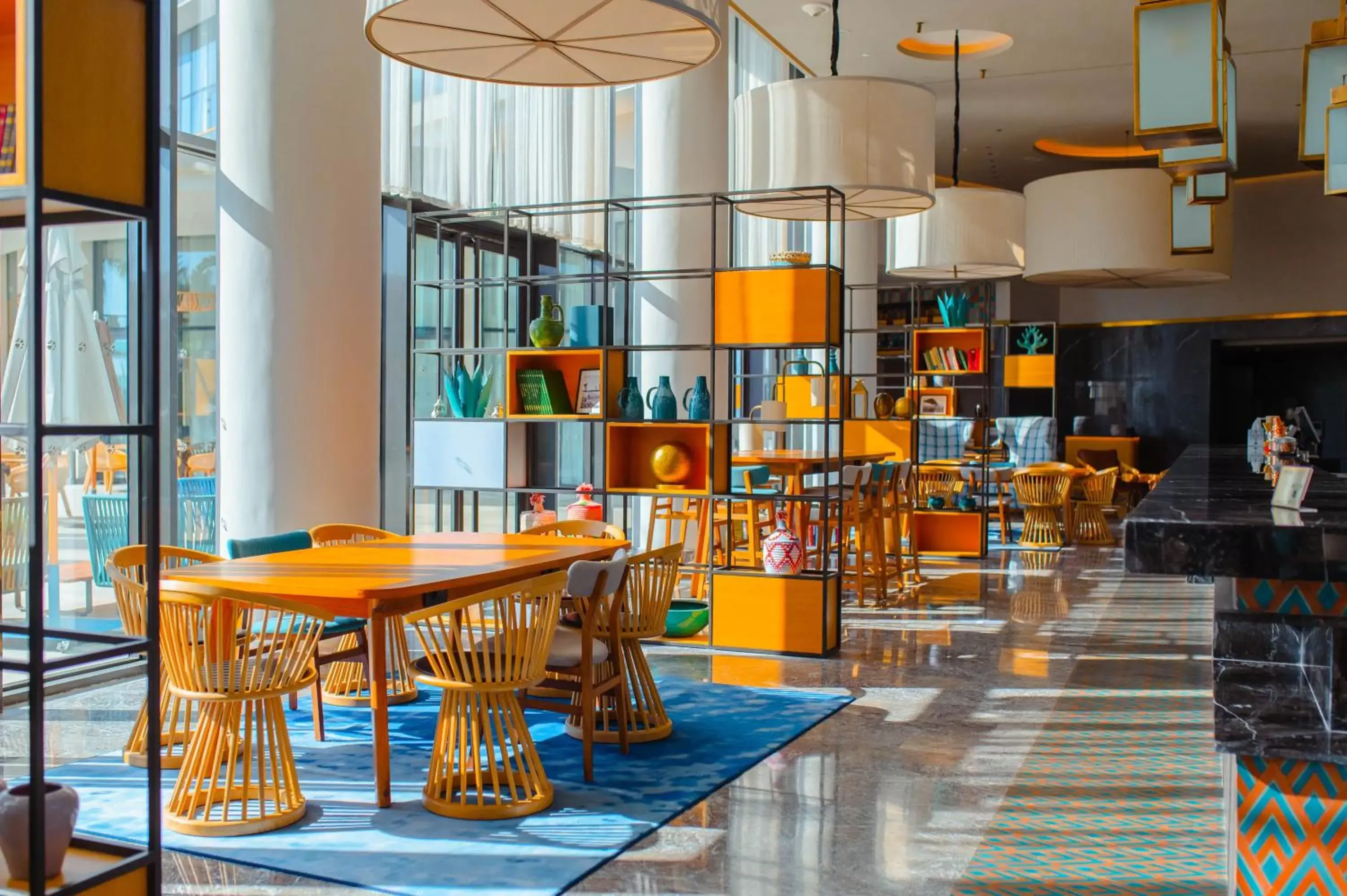 Lobby or reception in Hyatt Regency Taghazout Lobby or reception in Hyatt Regency Taghazout