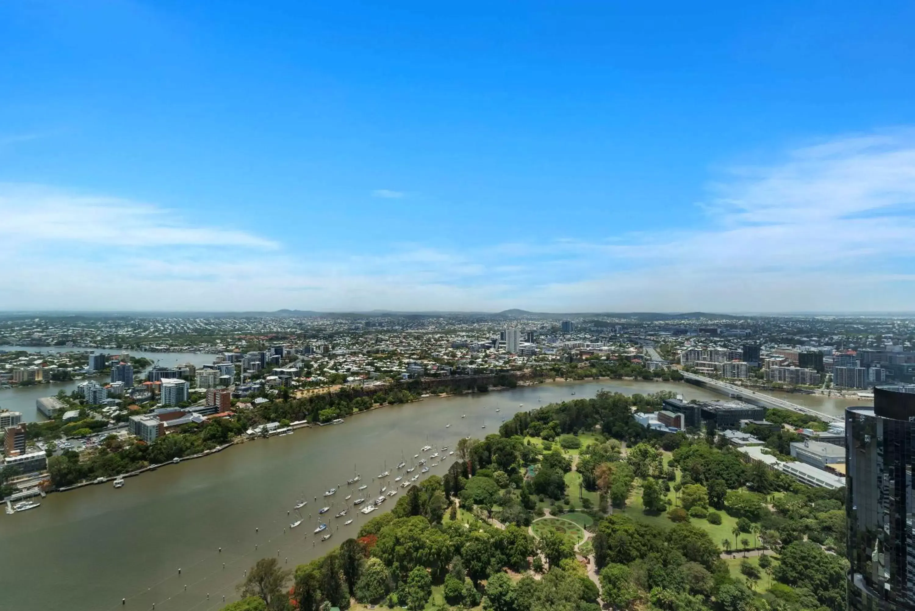 Bird's eye view, Bird's-eye View in Brisbane Skytower by CLLIX