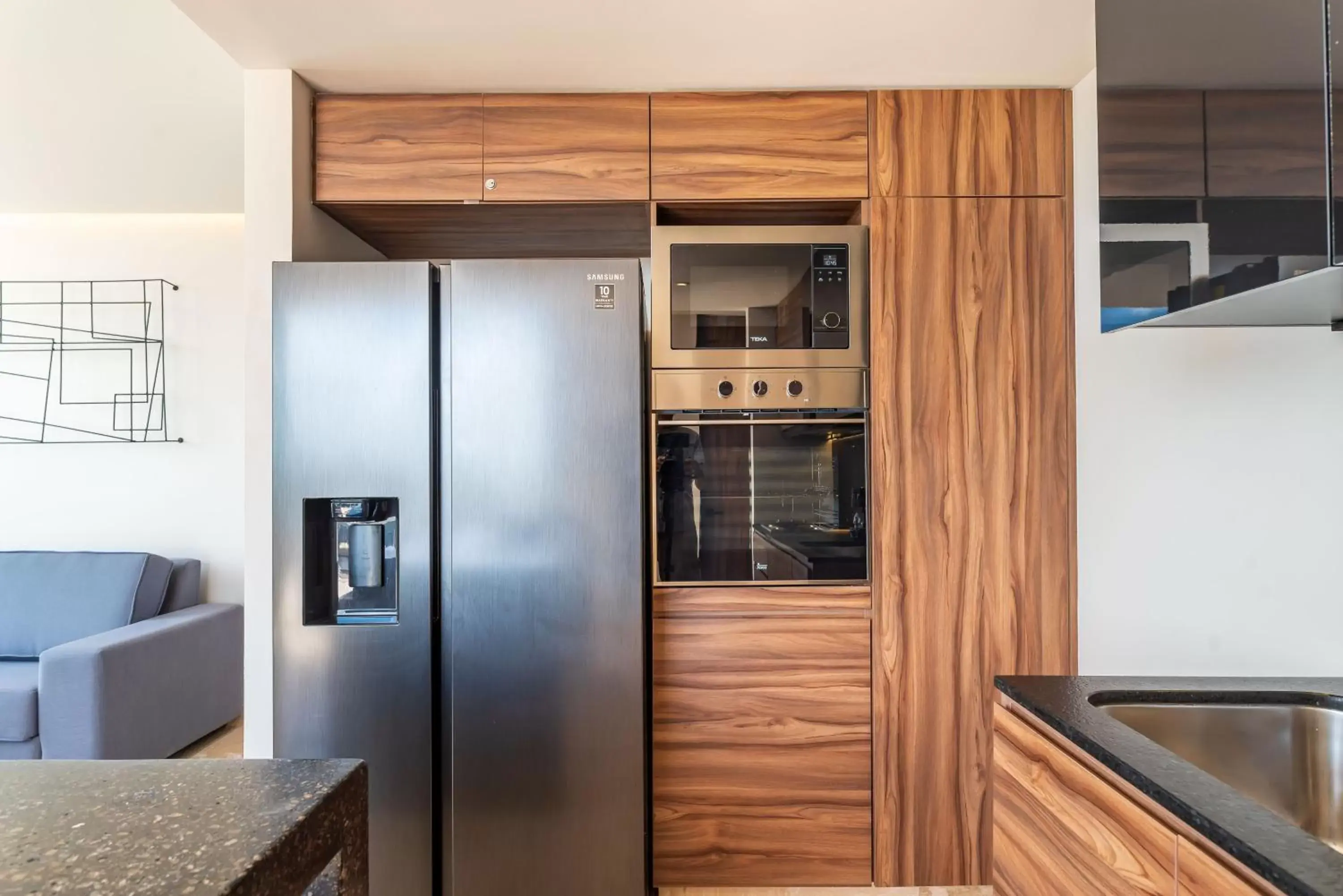 Kitchen/Kitchenette in Kaab South Beach by The Spot Rentals