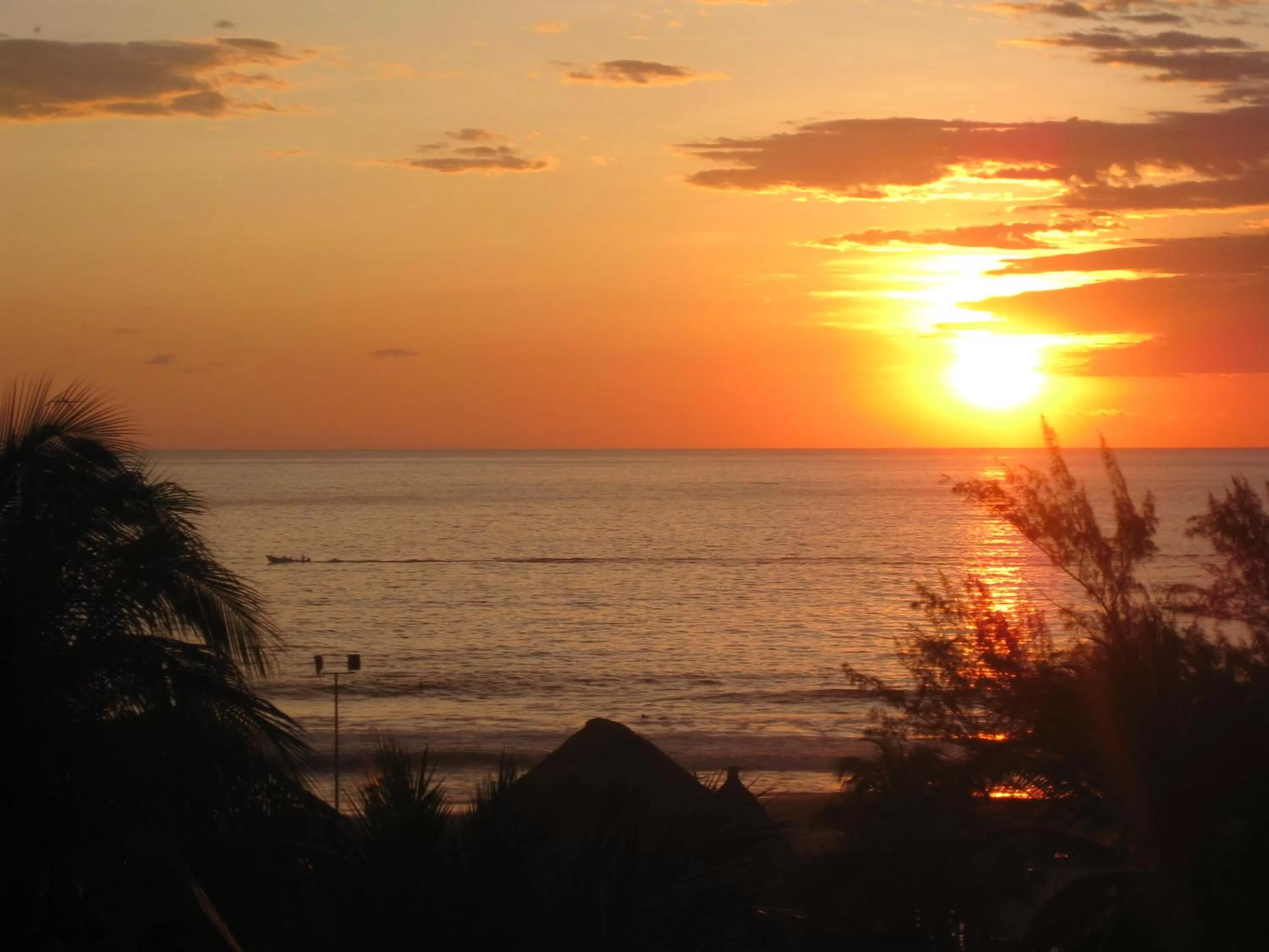 Sunset, Natural Landscape in Hotel Arcoiris