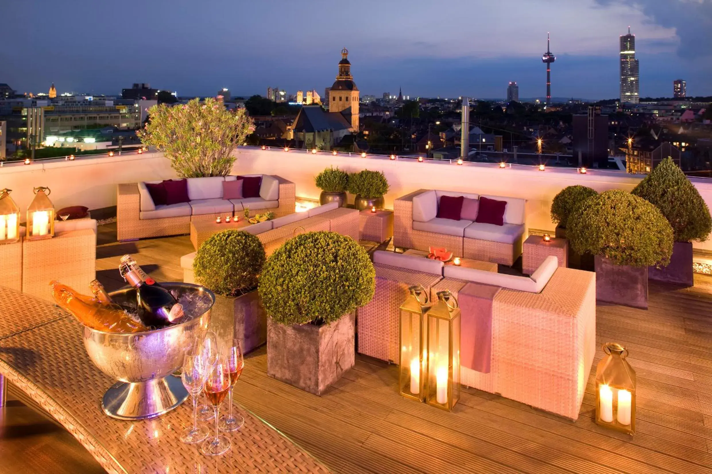 Balcony/Terrace in Savoy Hotel