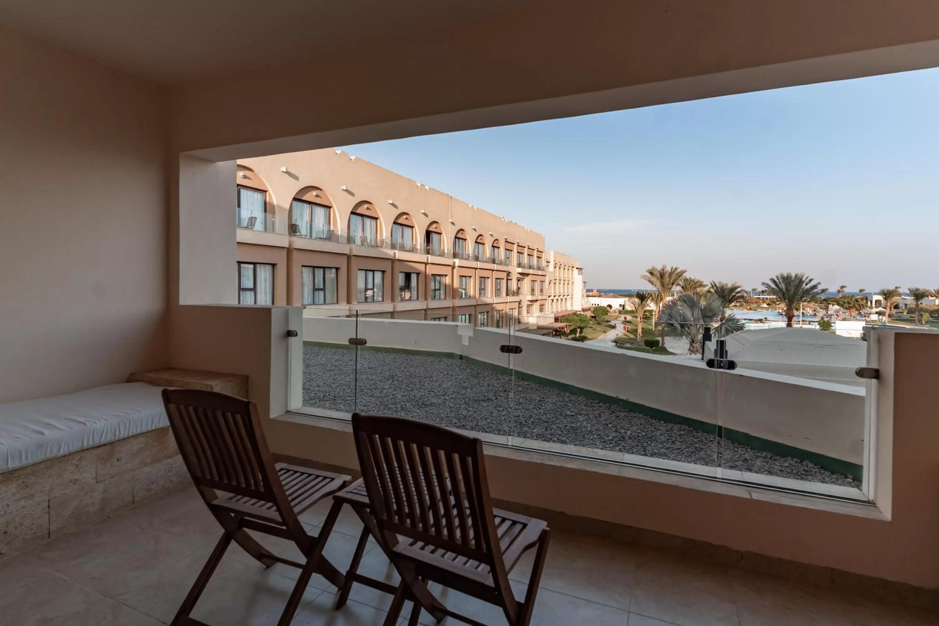 Balcony/Terrace in Movenpick Waterpark Resort & Spa Soma Bay