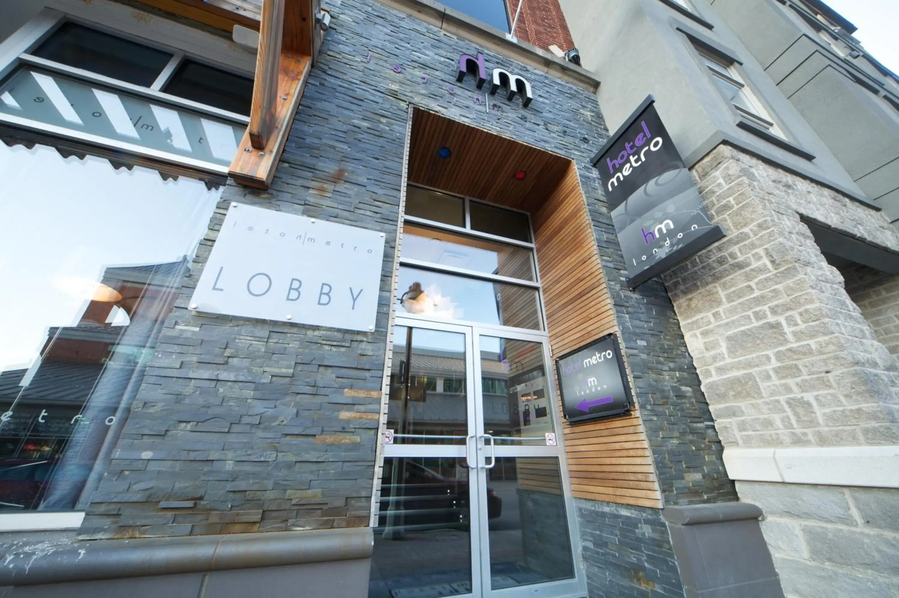 Facade/entrance, Property Building in Hotel Metro