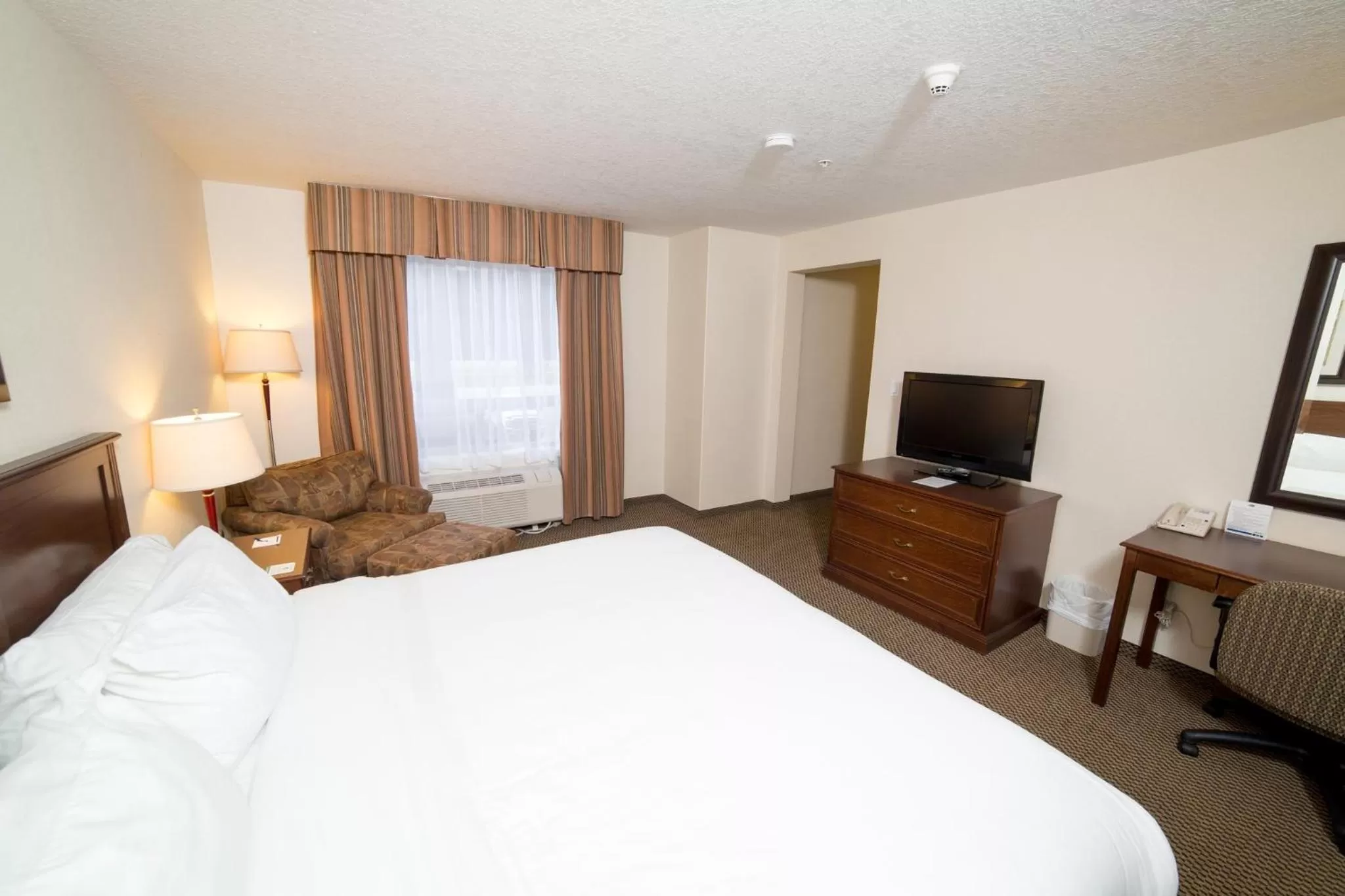 Photo of the whole room, Bed in Holiday Inn Express & Suites Drayton Valley by IHG
