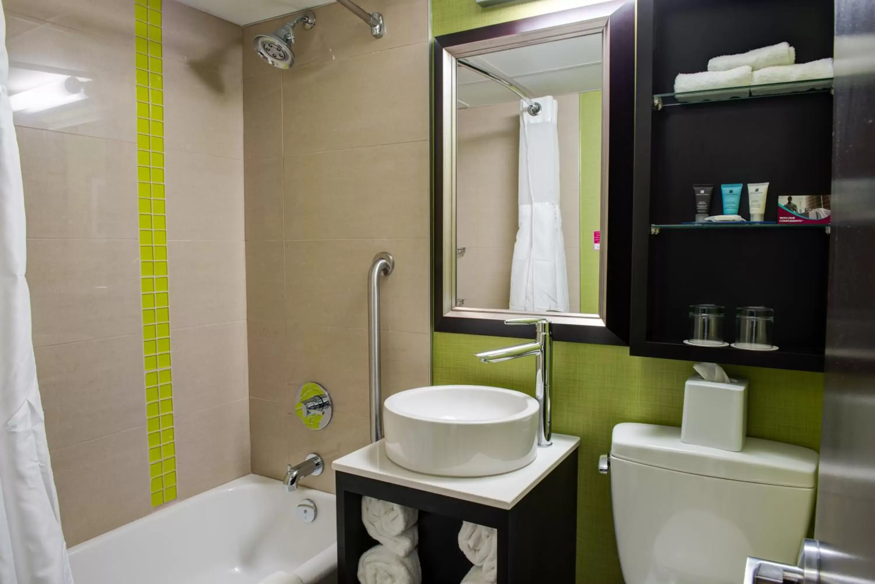 Bathroom in Crowne Plaza Kitchener-Waterloo, an IHG Hotel