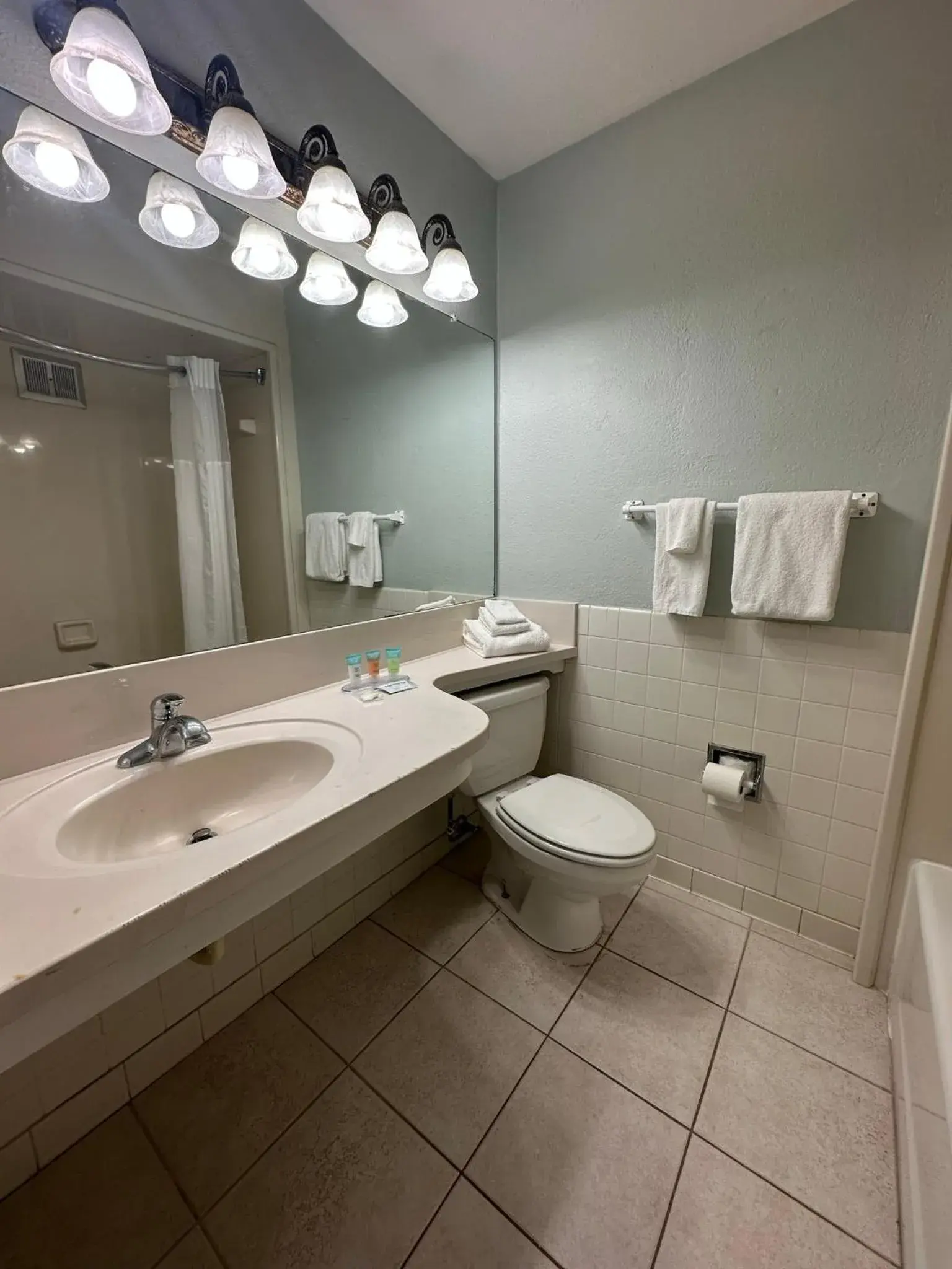 Bathroom in Tahitian Inn Boutique Hotel Tampa