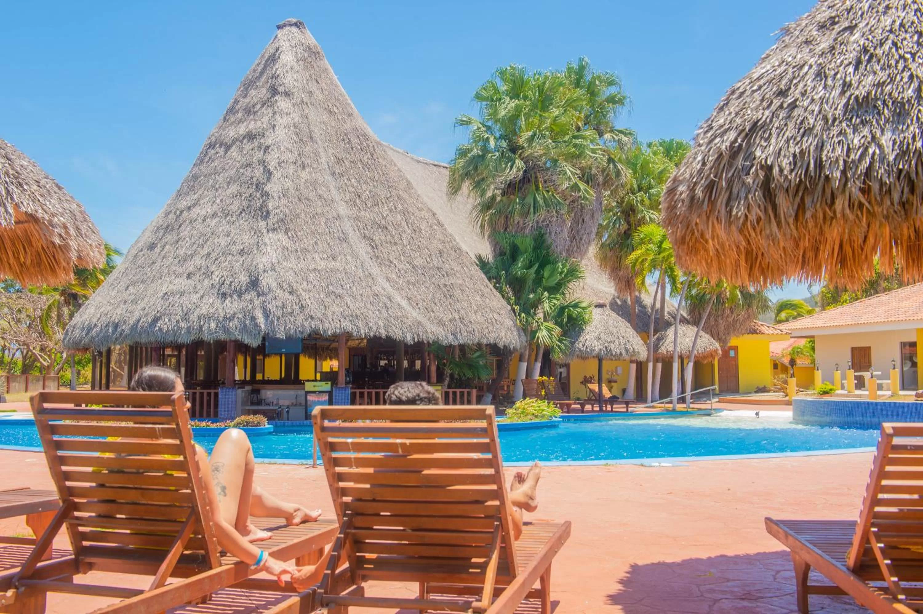 Swimming pool in Nandel Beach Resort