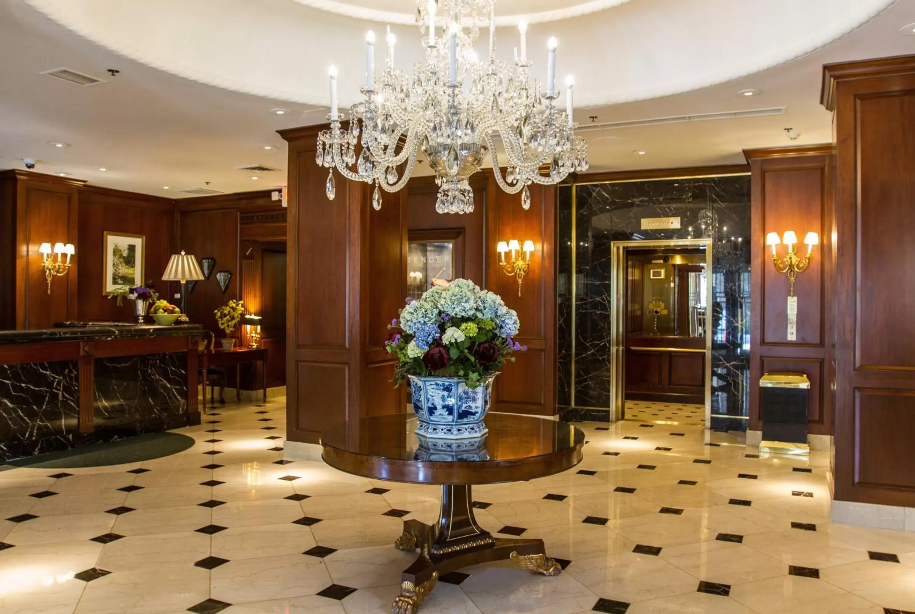 Lobby or reception in The Townsend Hotel Lobby or reception in The Townsend Hotel