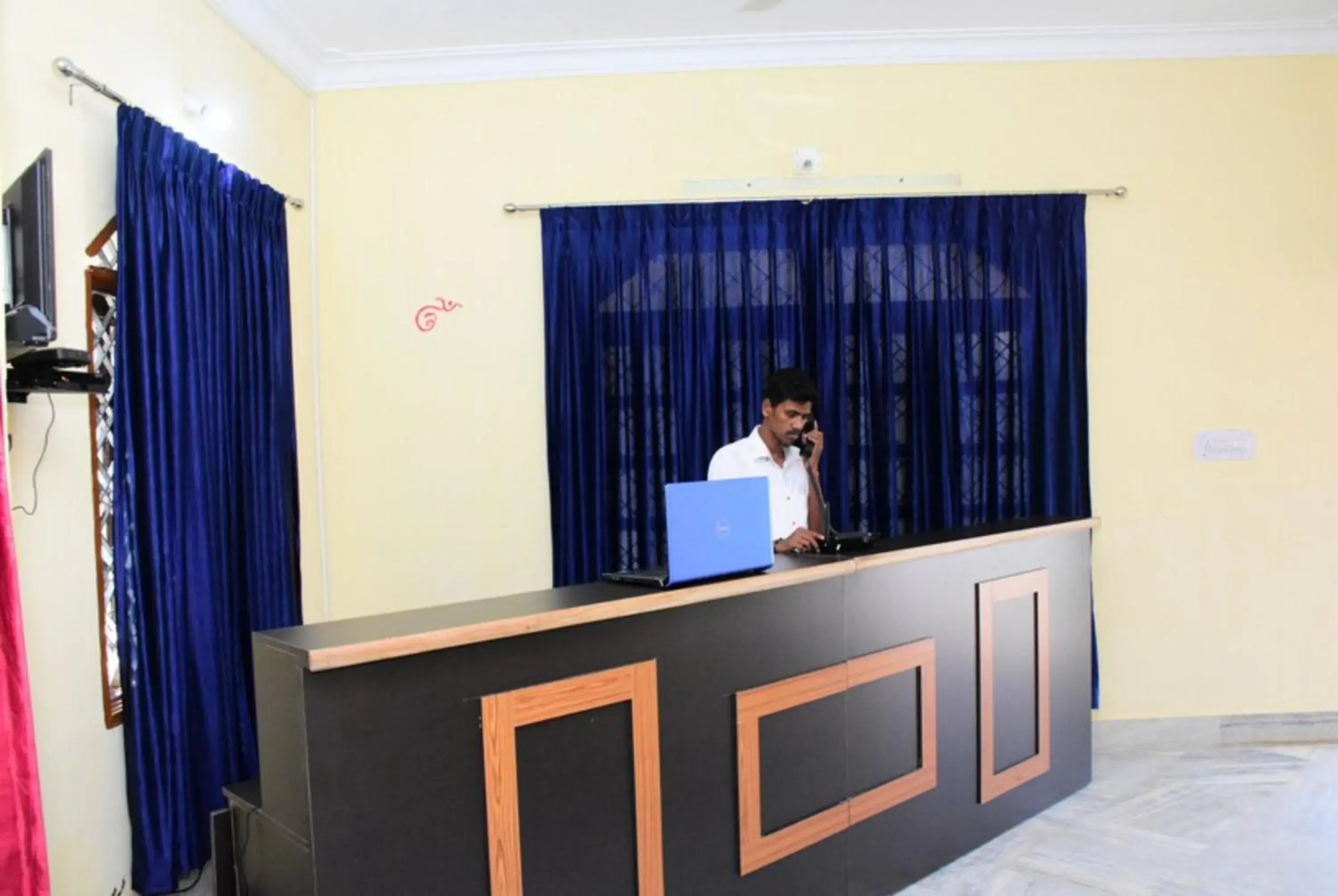 Lobby or reception in Goroomgo Pink Villa Guest House Bhubaneswar